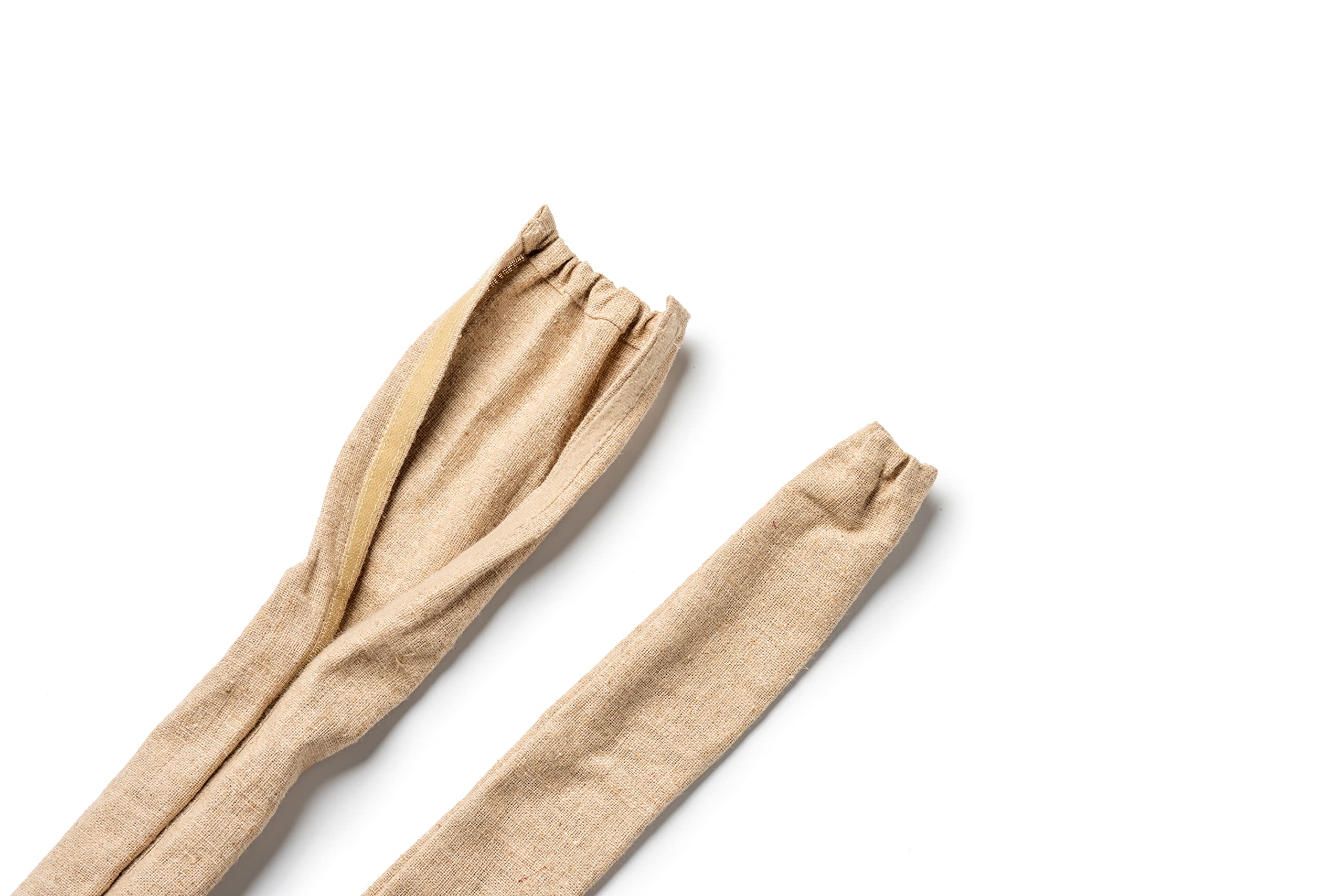 Elfcab 2 Packs Chandelier Cord Cover Each 6 Feet Long Use For Chandelier Lighting Wires, Easy To Install (Natural Jute)