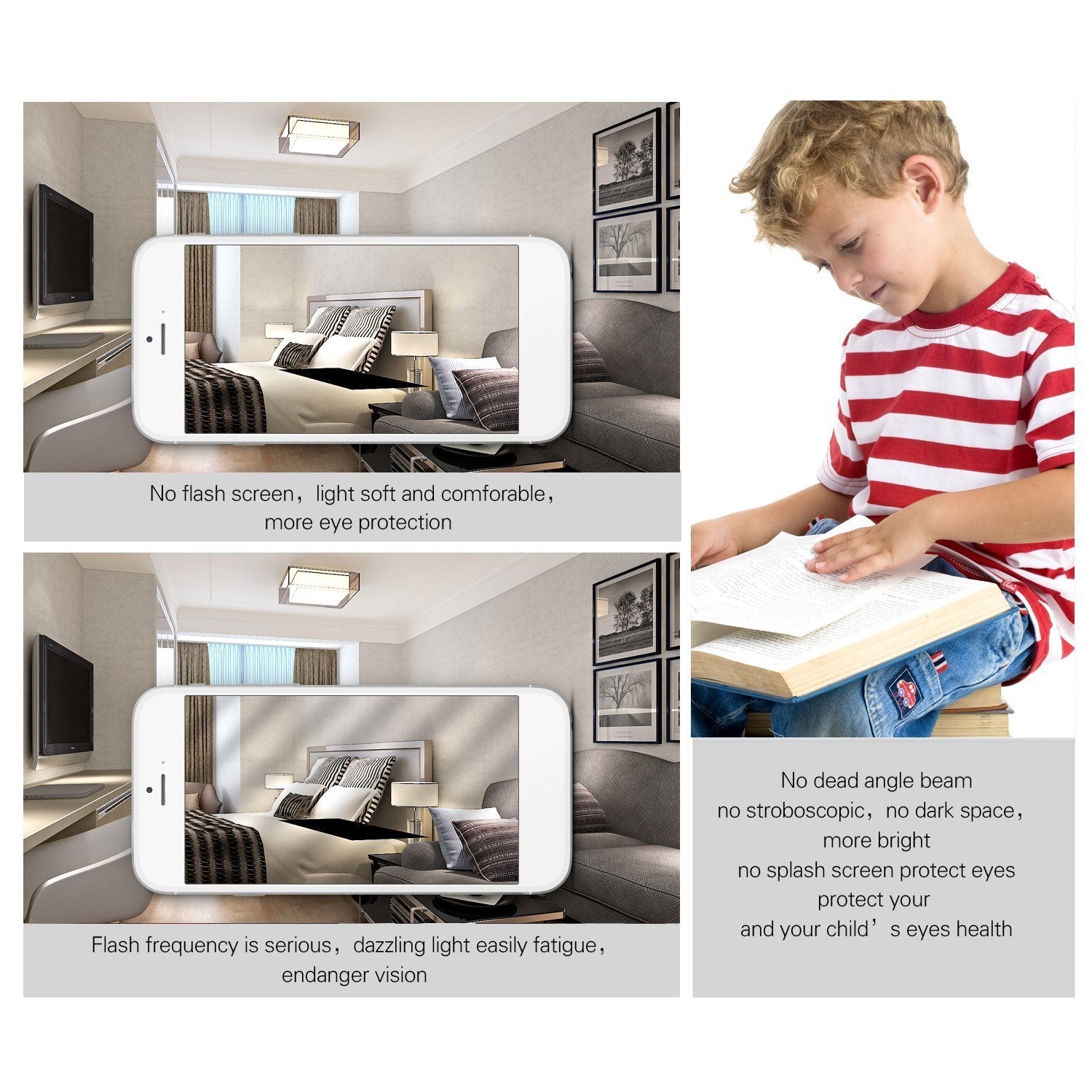 Hxmls Dimmable Led Tubular Bulb T300,T30 Long Tube Edison Light Vintage Filament Bulb12W,100W Equivalent,4000K Daylight White,Clear Glass Cover E26 Medium Base,11.8Inch(4 - Pack.…