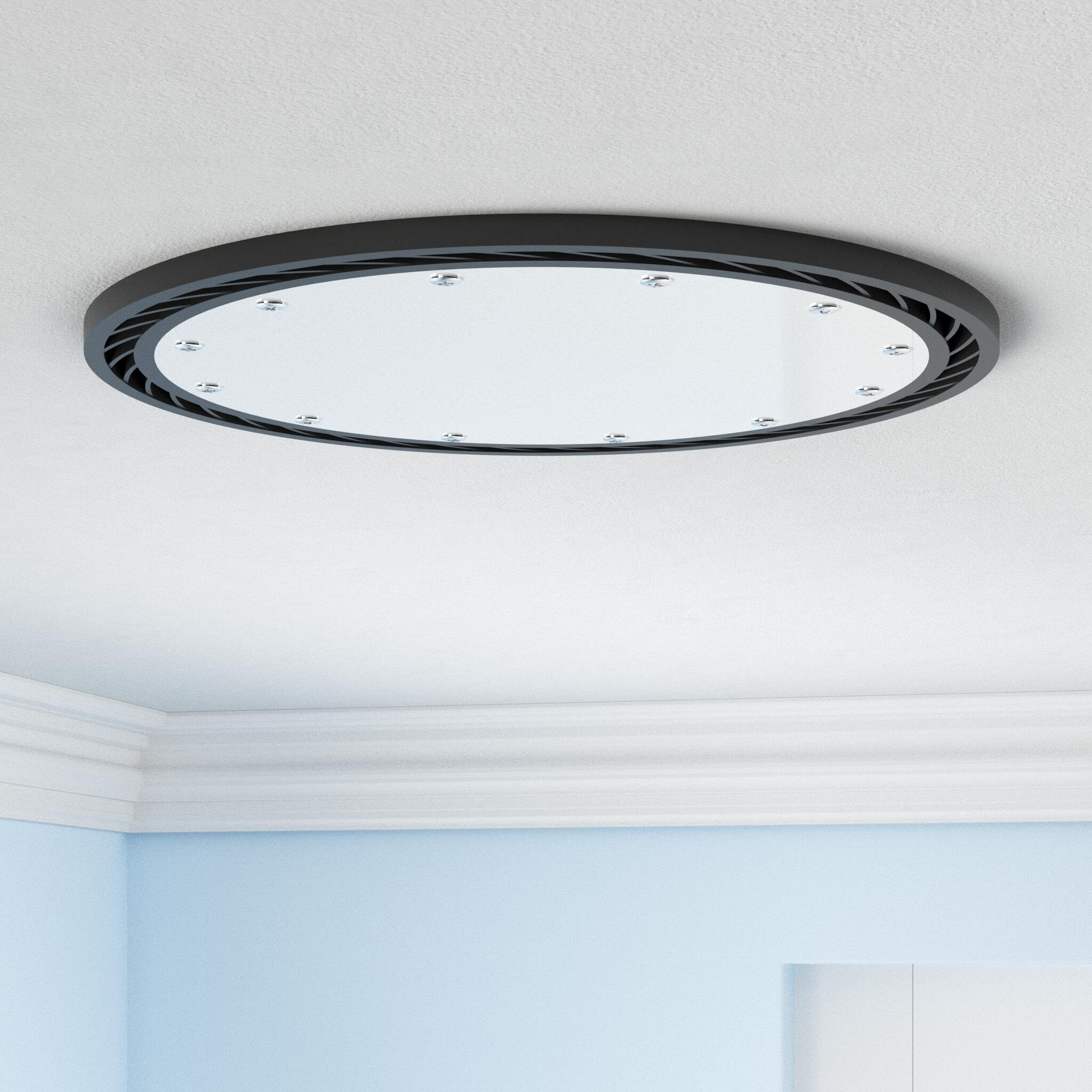 BEULT UFO LED High Bay Light 240W 36,000lm Dimmable 5000K Black Aluminum Model BEULT-240Wz
