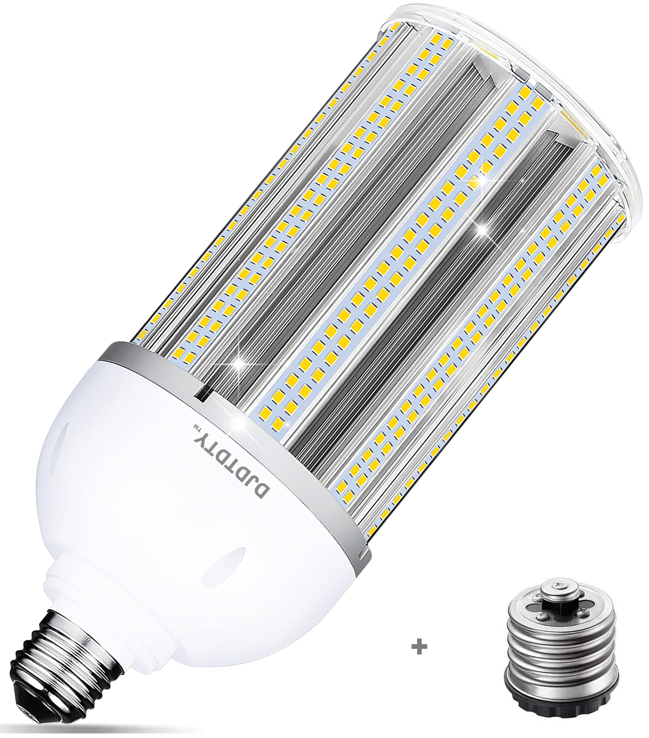 Djdtdty Amazon High Brightness 60W Led Corn Light Bulb, E26 E39 Base Led Corn Lamp, 9000 Lumen 5000K Daylight 100V~277V Corn Cob