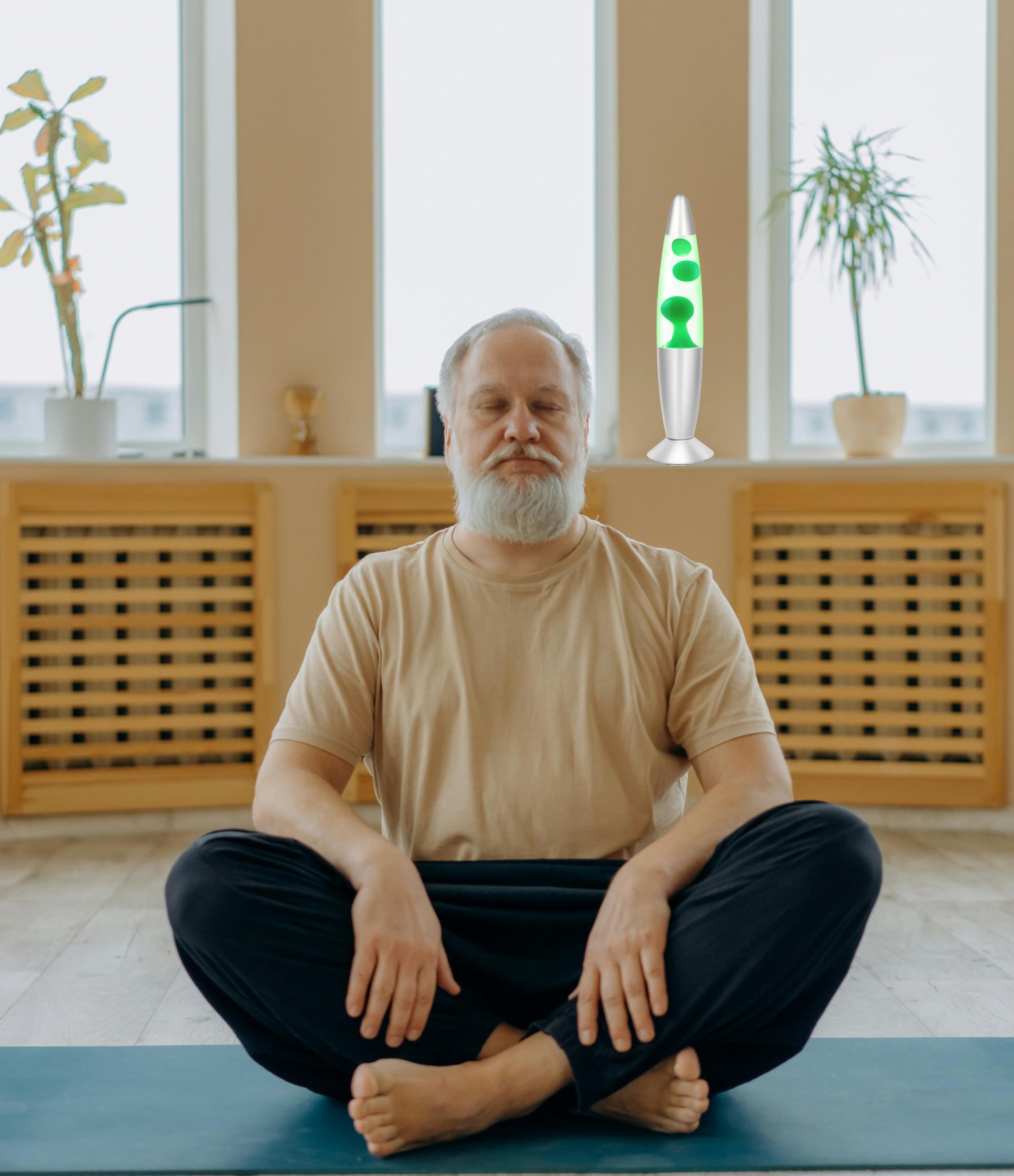 13.5'' Led Liquid Motion Lamp-Versatile Remote Control For 17 Unique Color Transitions, Soothing Liquid Night Light, Perfect For