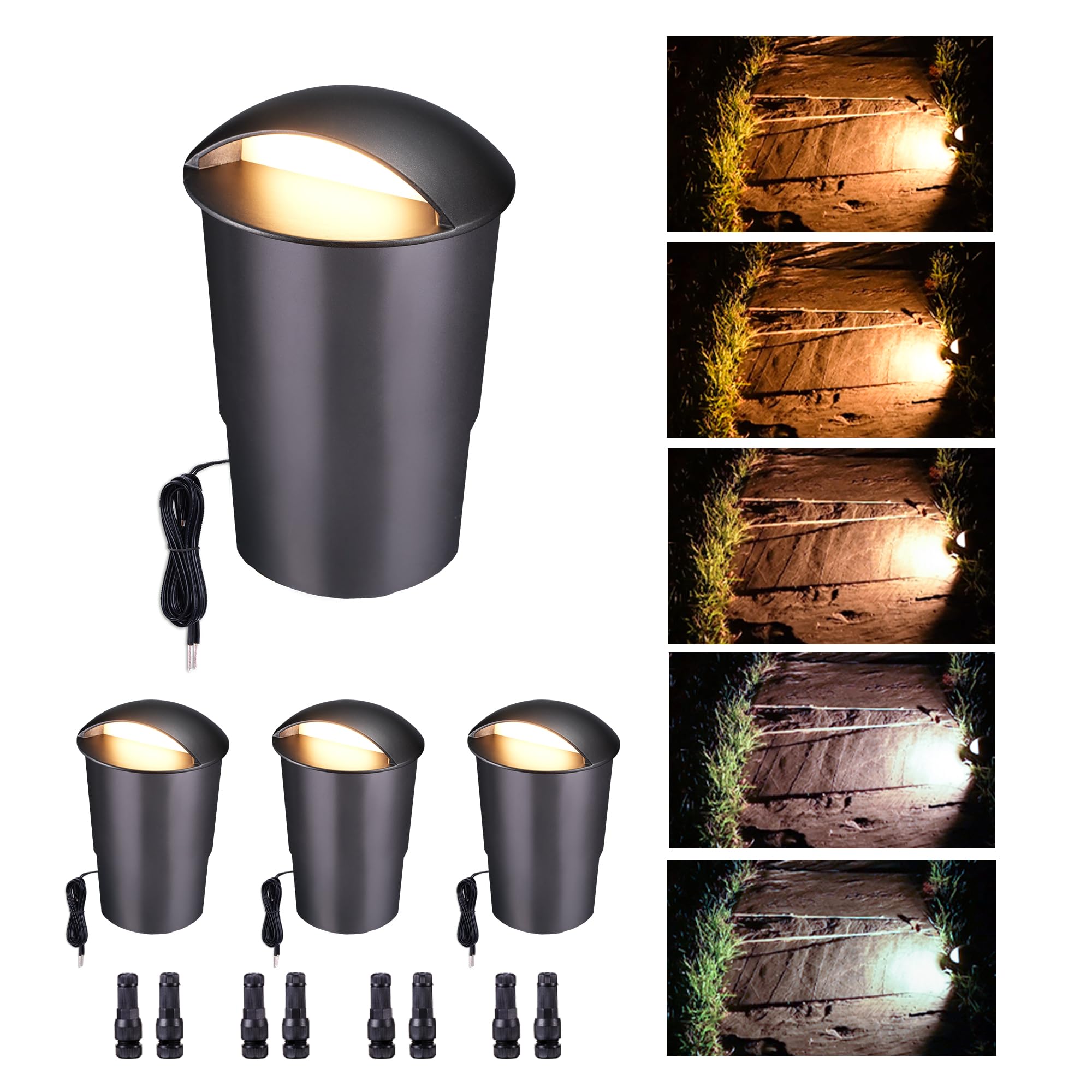Varmtalys In Ground Landscape Lighting Low Voltage - 2700K-5000K 5 ...
