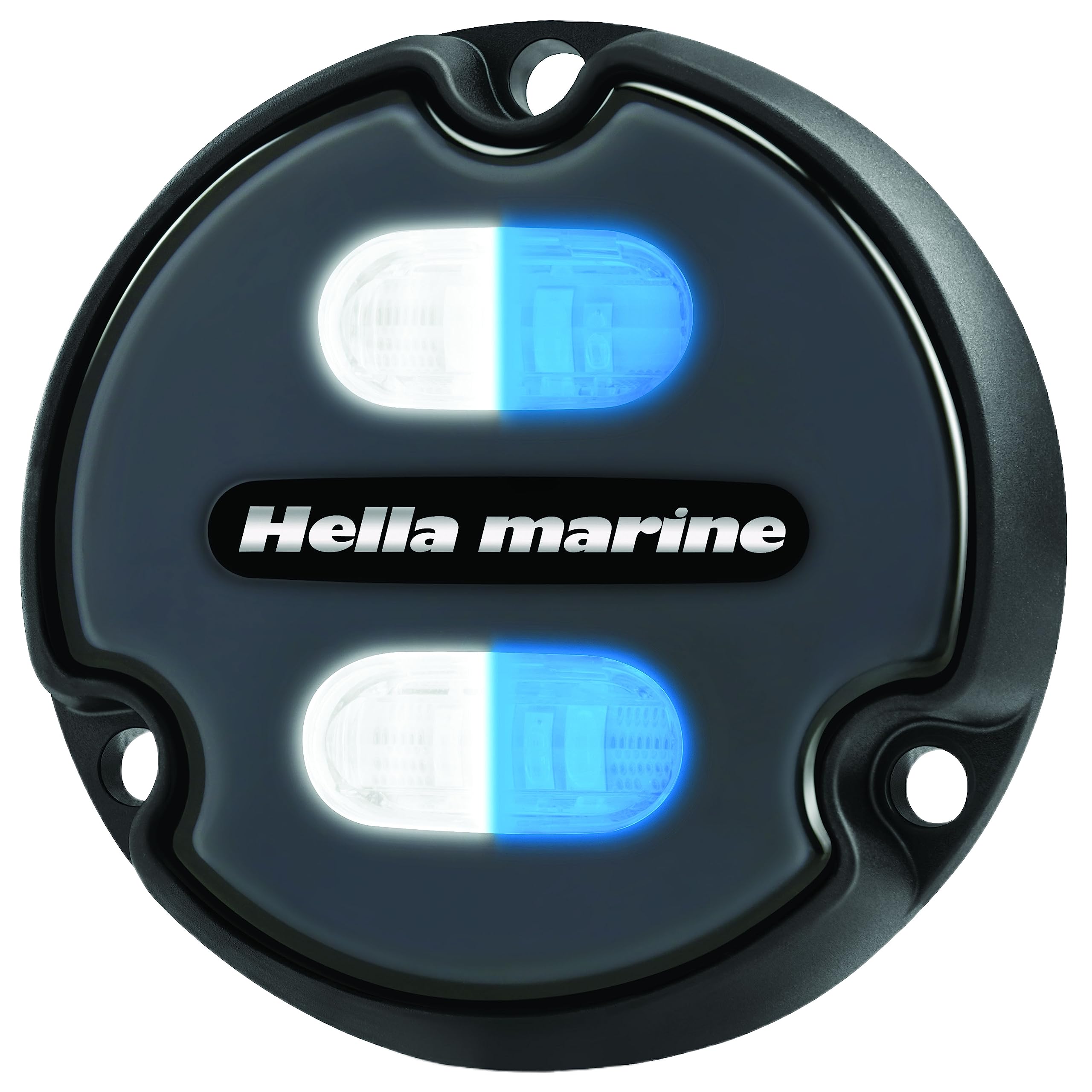 Hella Marine 16145001 A1 Navigation Light - Blue/White, Plastic, Black, Charcoal Lens, Single