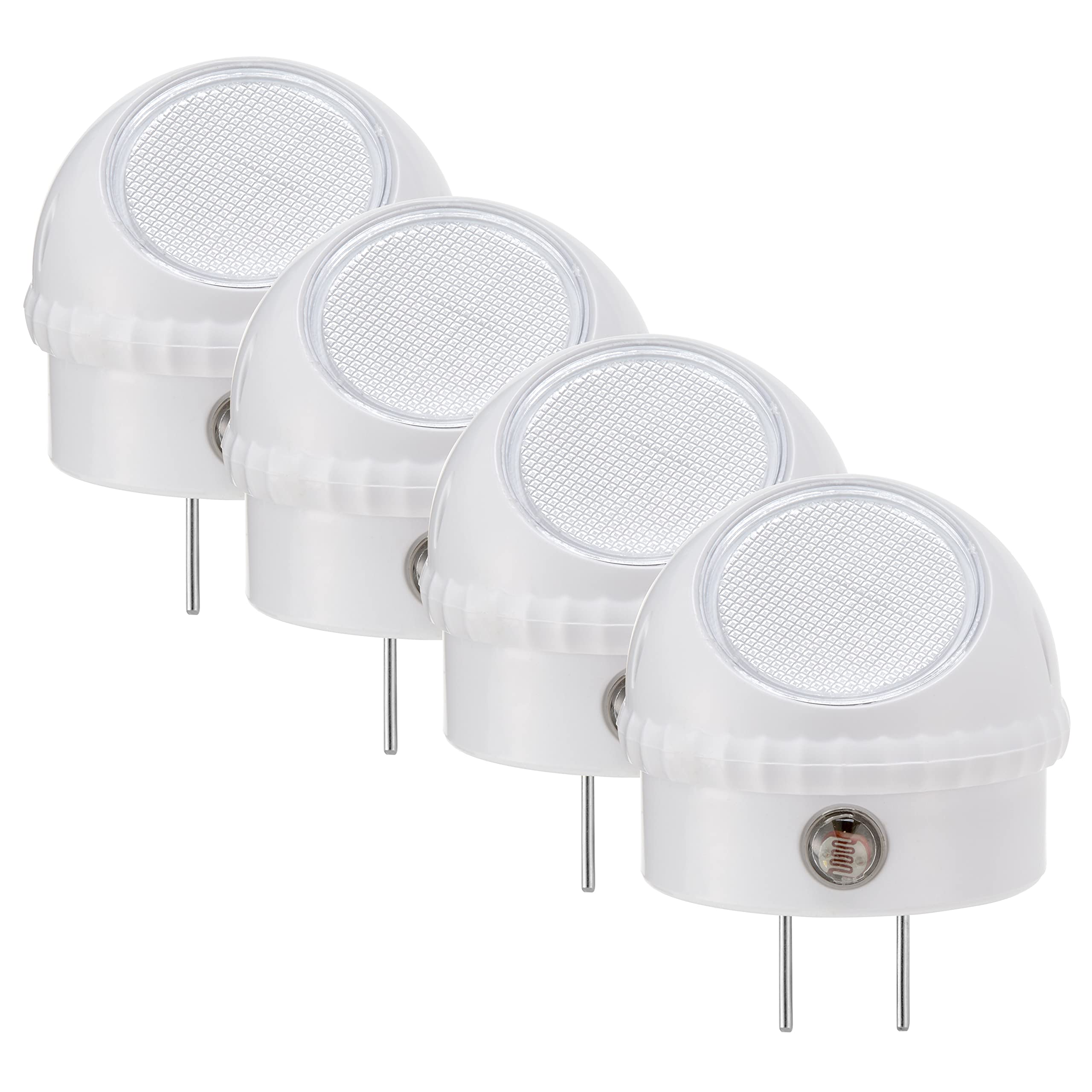 Maxxima MLN-10 LED Night Light with Dusk to Dawn Sensor, Pack of 4, Blue