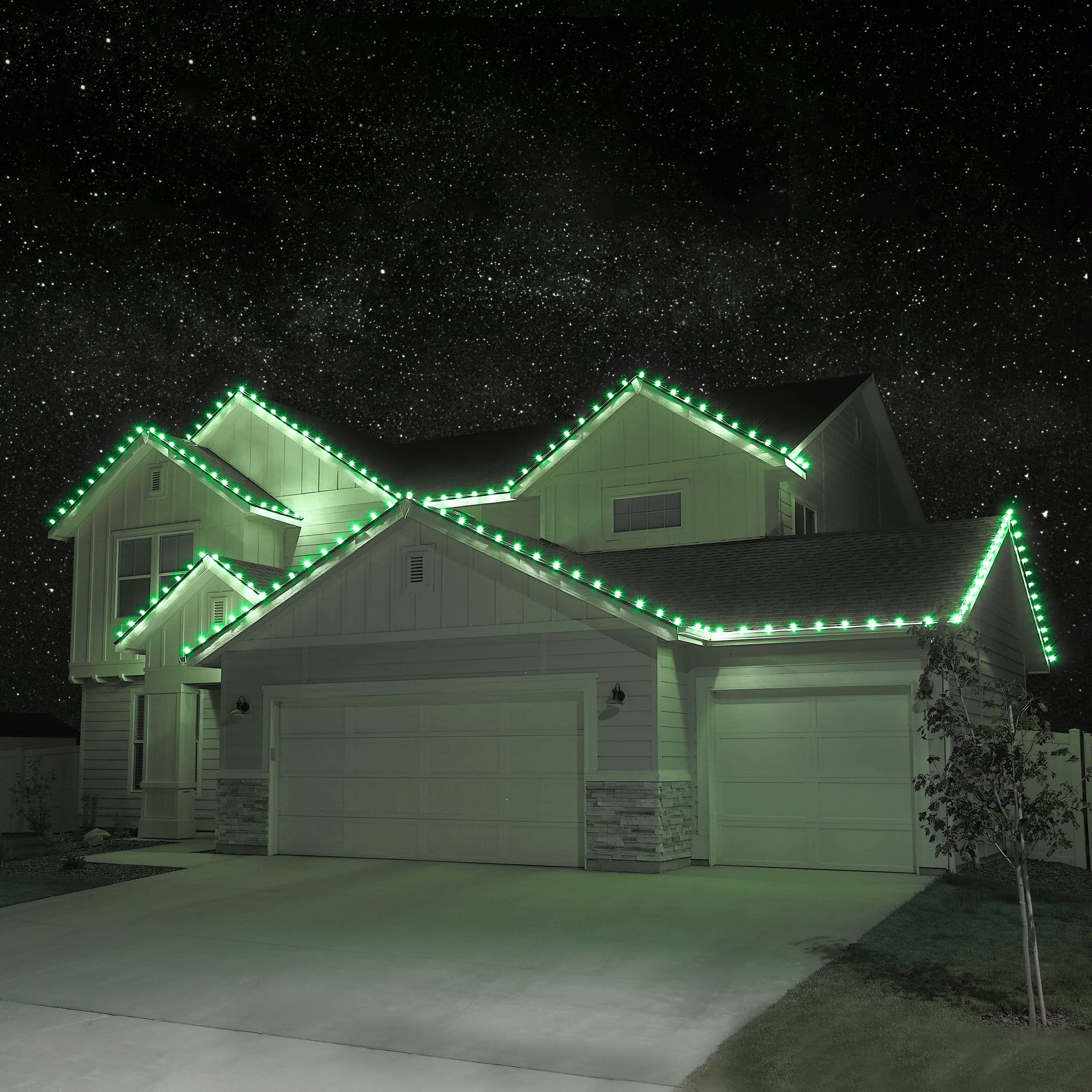 Set Of 500 Holiday Lighting Outlet C9 Led Christmas Lights | Green C9 Led Filament Lights | C9 Christmas Light Bulbs For Indoor