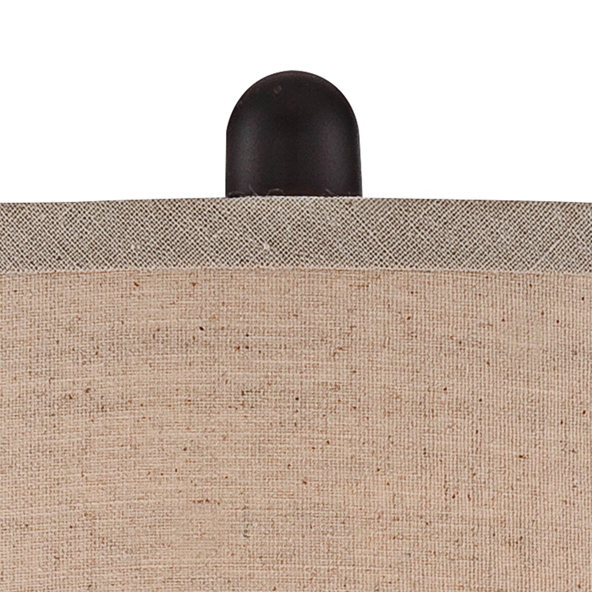 Regency Hill Table Lamps Set of 2, 25" High, Dark Bronze Metal with Beige Linen Drum Shade for Living Room, Bedroom, Home Office