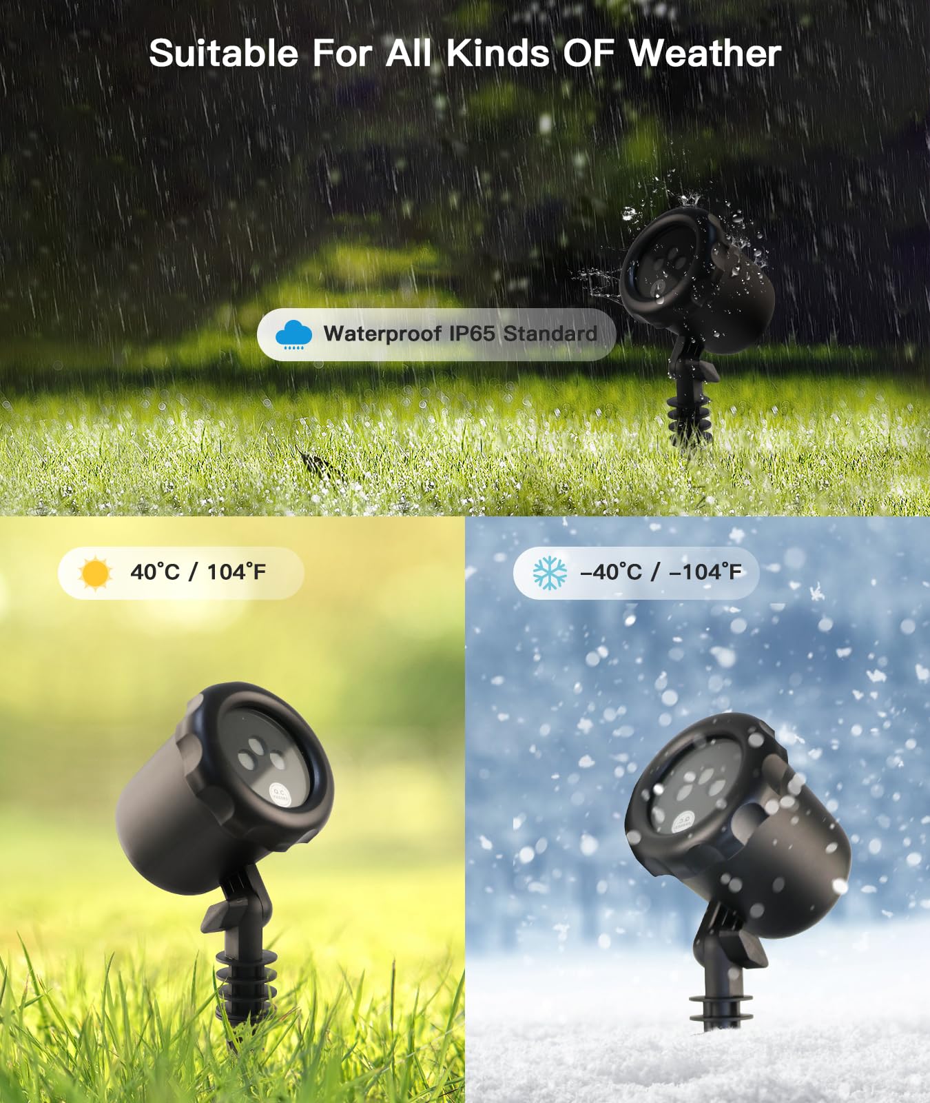 Leyoyo Laser Christmas Projector Lights Outdoor, Waterproof Indoor/Outdoor With Remote Control For Christmas, Wedding, Home Deco