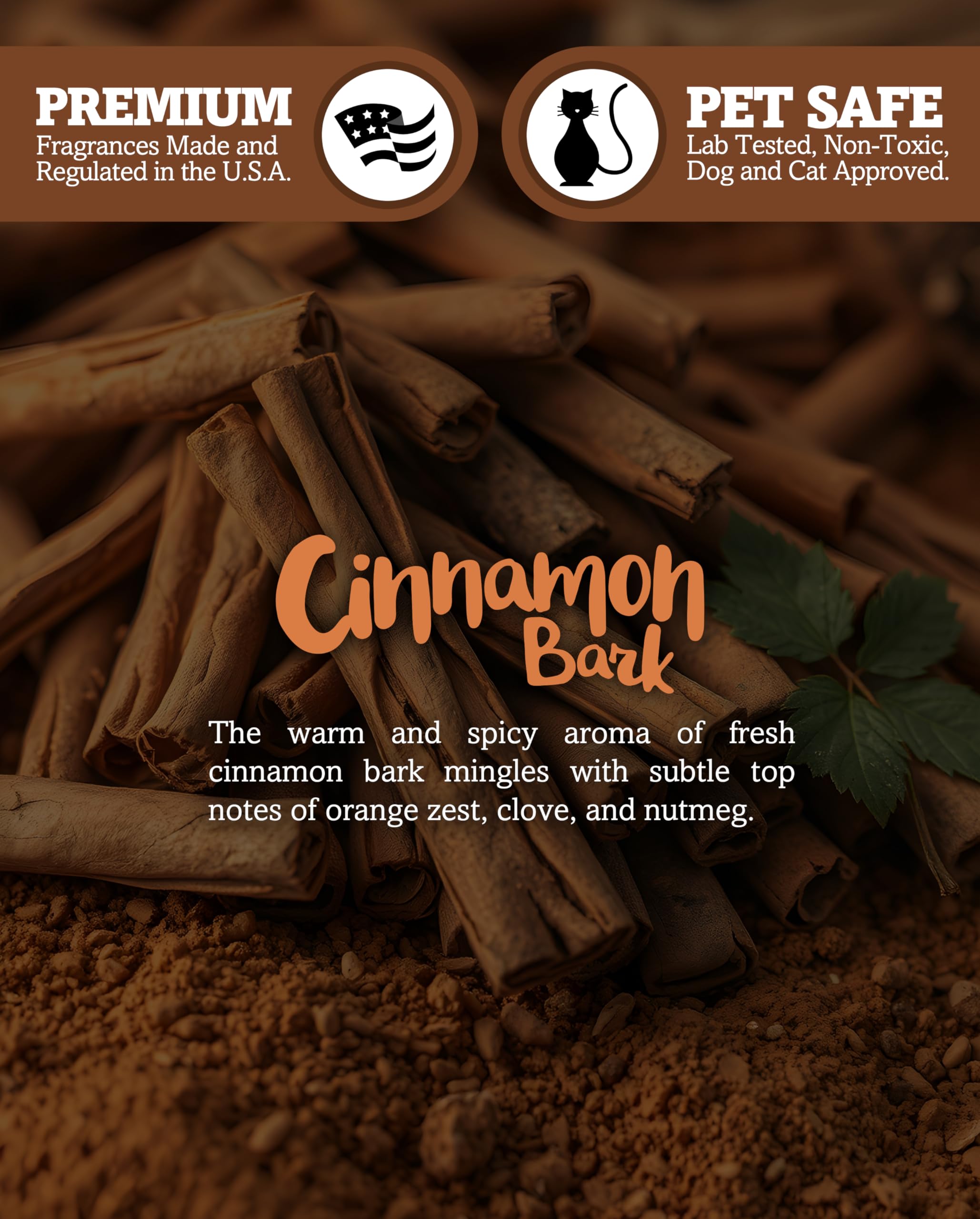 ShortieS Candle Company Cinnamon Bark Tealight Candles - 24 Highly Scented Brown Tea Lights, Paraffin Wax, Made In The Usa