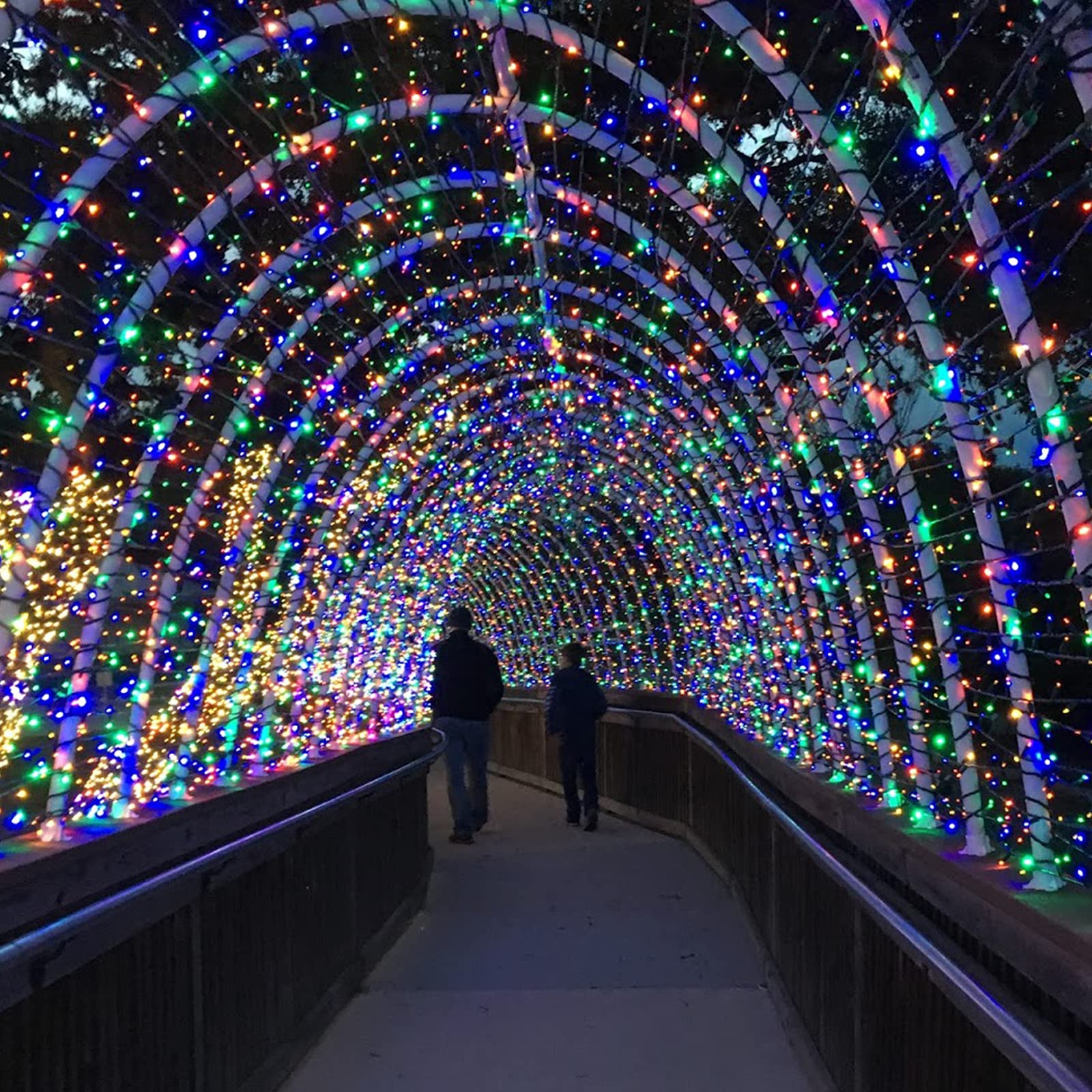 181Ft 500 Led Christmas Indoor Outdoor Decorative Lights, 8 Modes Waterproof Plug In Green Wire Fairy String Lights For Christma
