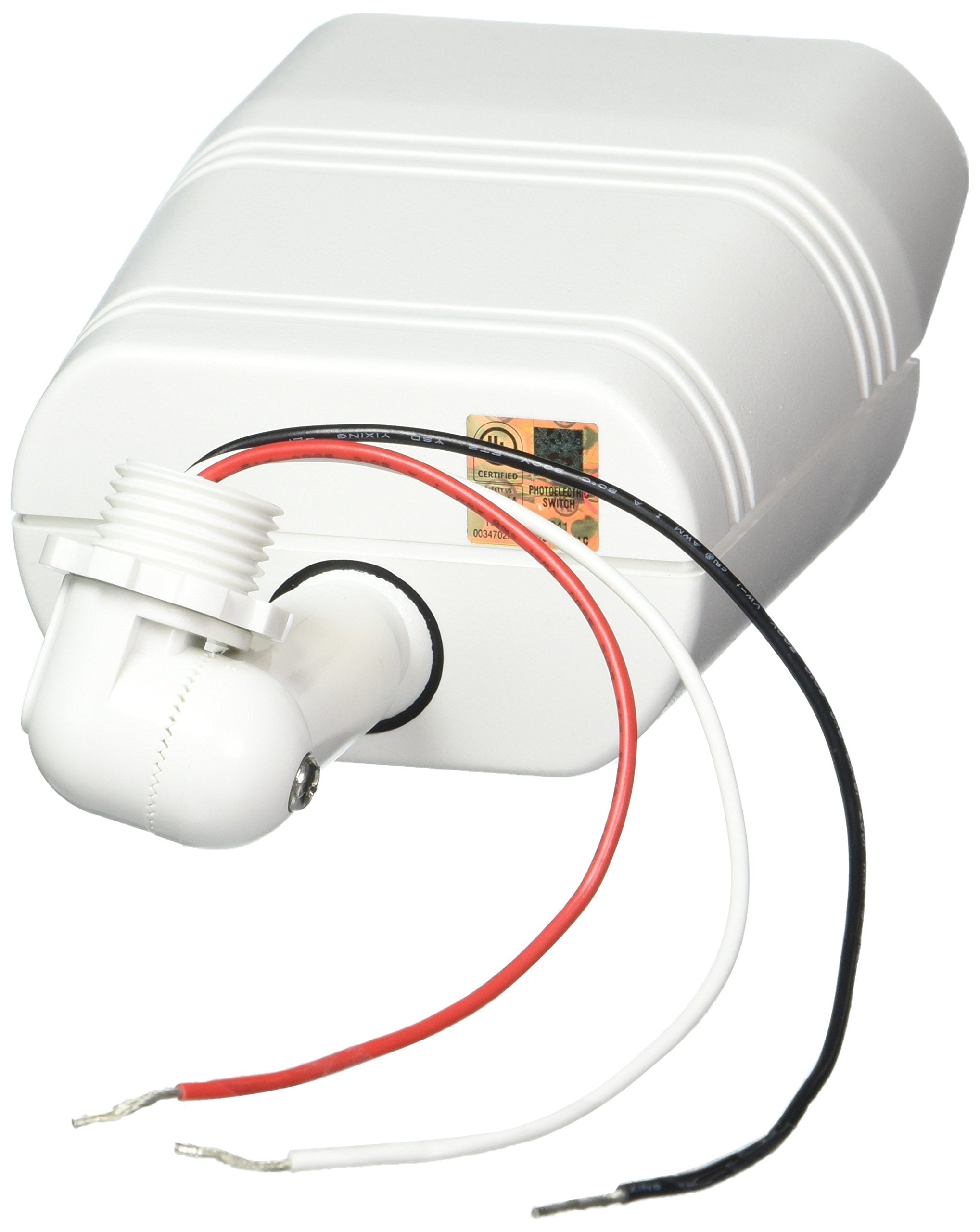 RAB Lighting GT500W Outdoor Sensor Light, 500W Power, 110° Detection, Polycarbonate, White, Multicolor