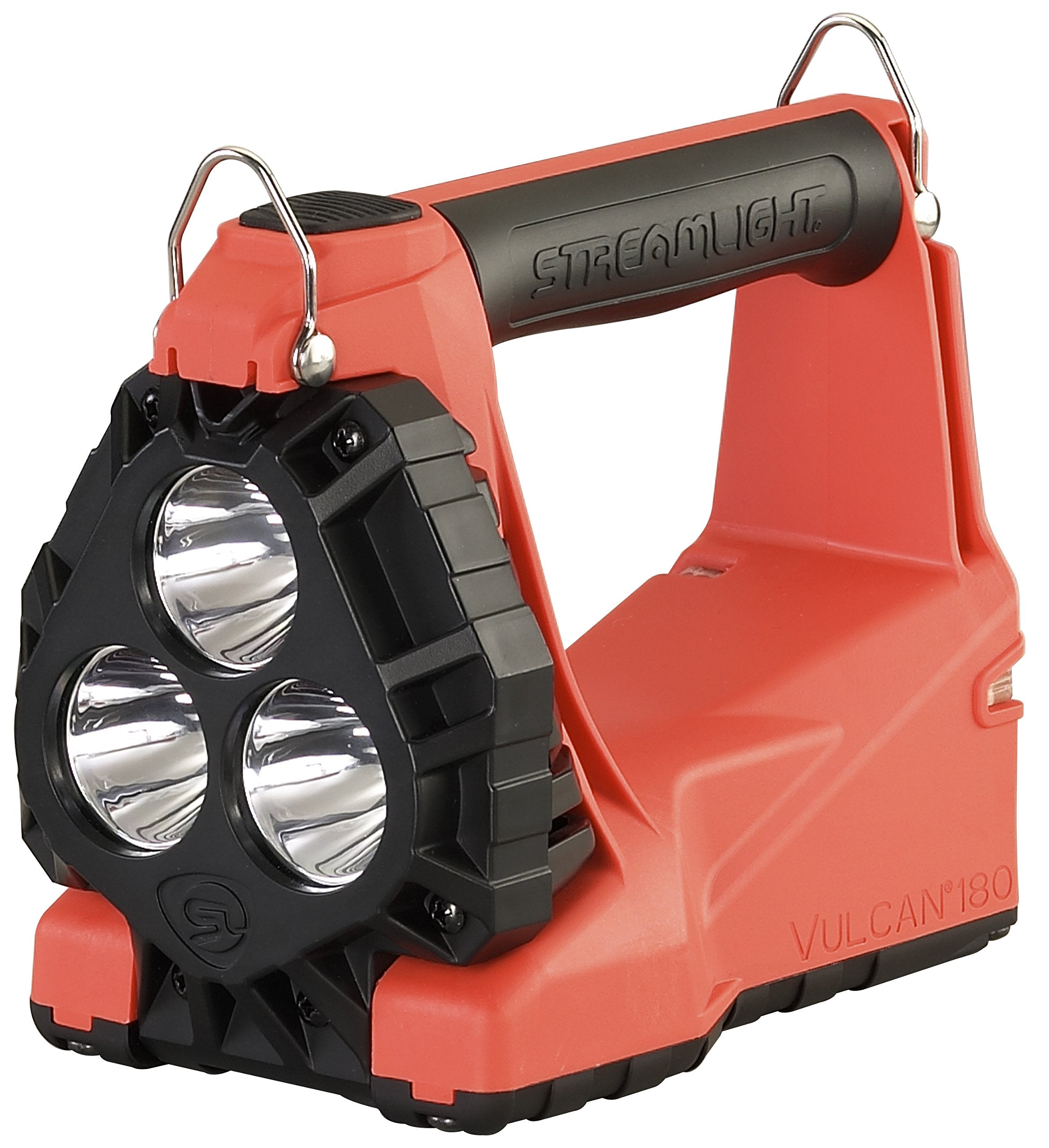 Streamlight Vulcan 180 Portable Lantern 400-Lumen Rechargeable Light, Nylon, Orange, Model 44330, Light Only