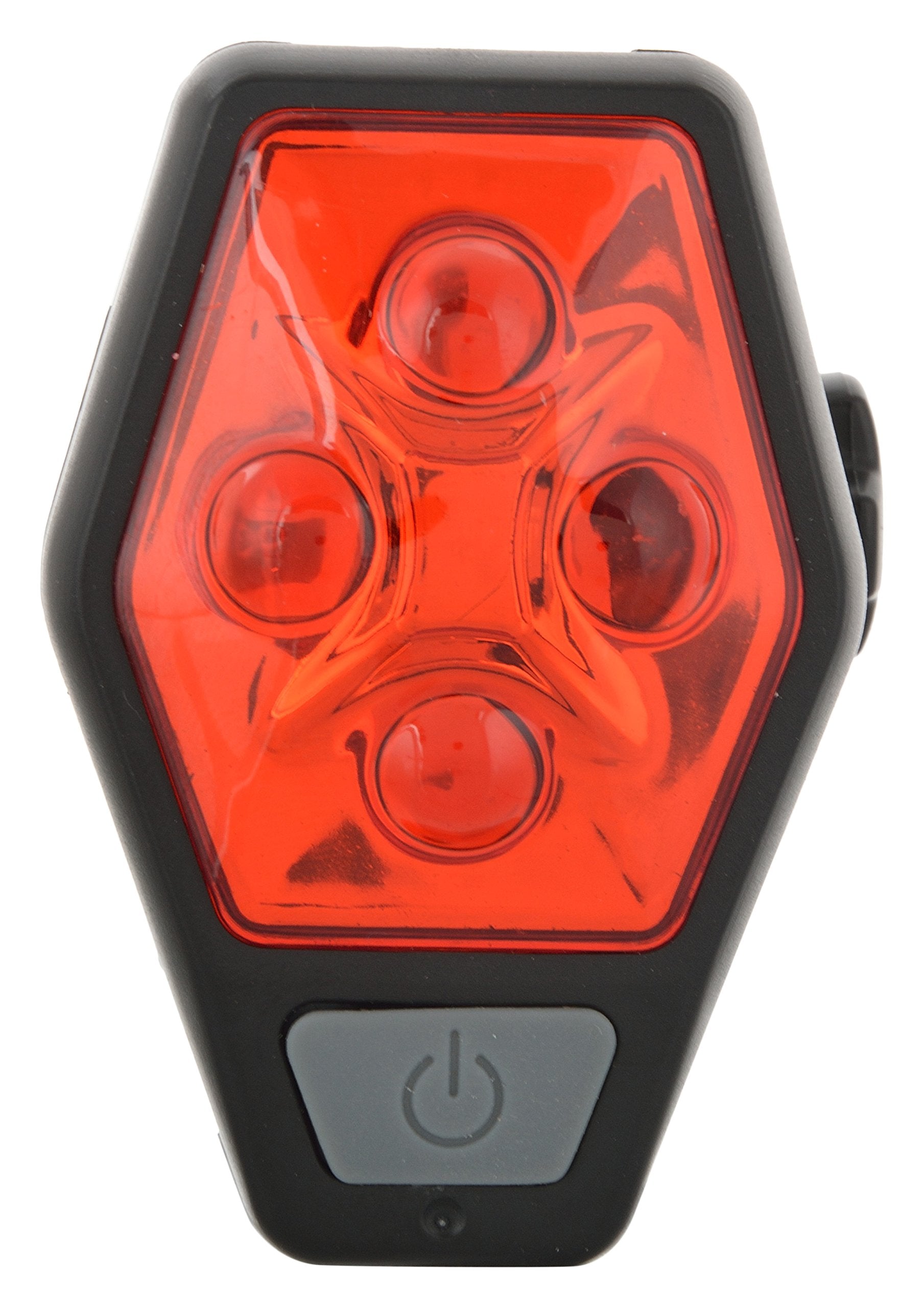 Dark Horse Bicycle 4 LED 4 Mode Tail Light Rear Light- 1 Tail Light with Mounting Bracket