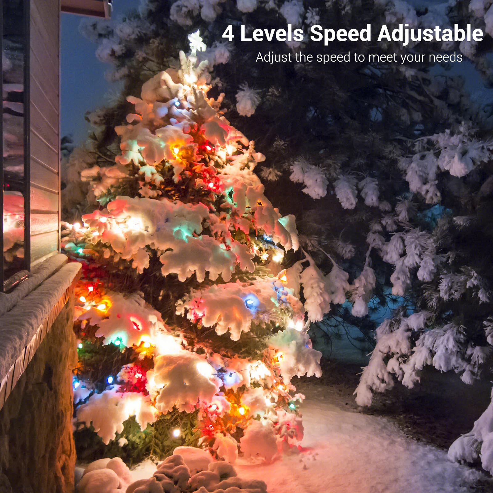 Odeetronic Rgb C9 Christmas Lights  66Ft 100 Led Color Changing Christmas String Lights  Connectable Xmas Tree Light With Timer  Remote Outdoor C9 String Light For Home Party Wedding Xmas Decoration