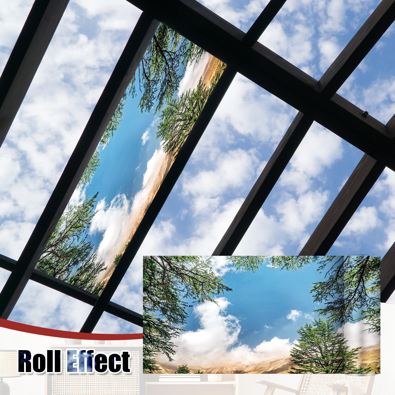 Outus Fluorescent Light Cover with 10 Magnets, 2 x 4 ft, Red, Model TJRW-Outus-5515, Reduces Glare for Classroom and Office