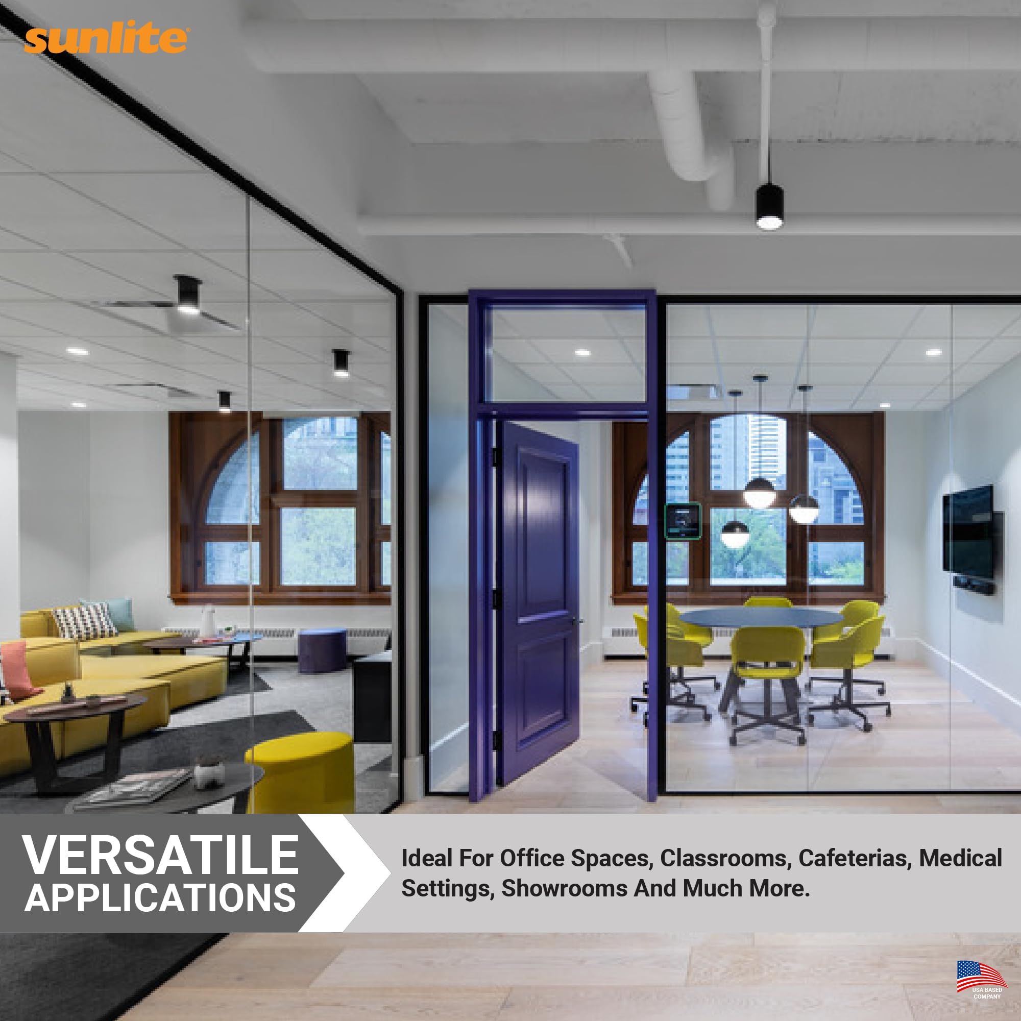 Sunlite Compact Fluorescent PLD 4 Pin Double U-Shaped Twin Tube Light Bulb, 26 Watts, 120 Volts, 4 PinG24q3 Base, 1560 Lumens, 5