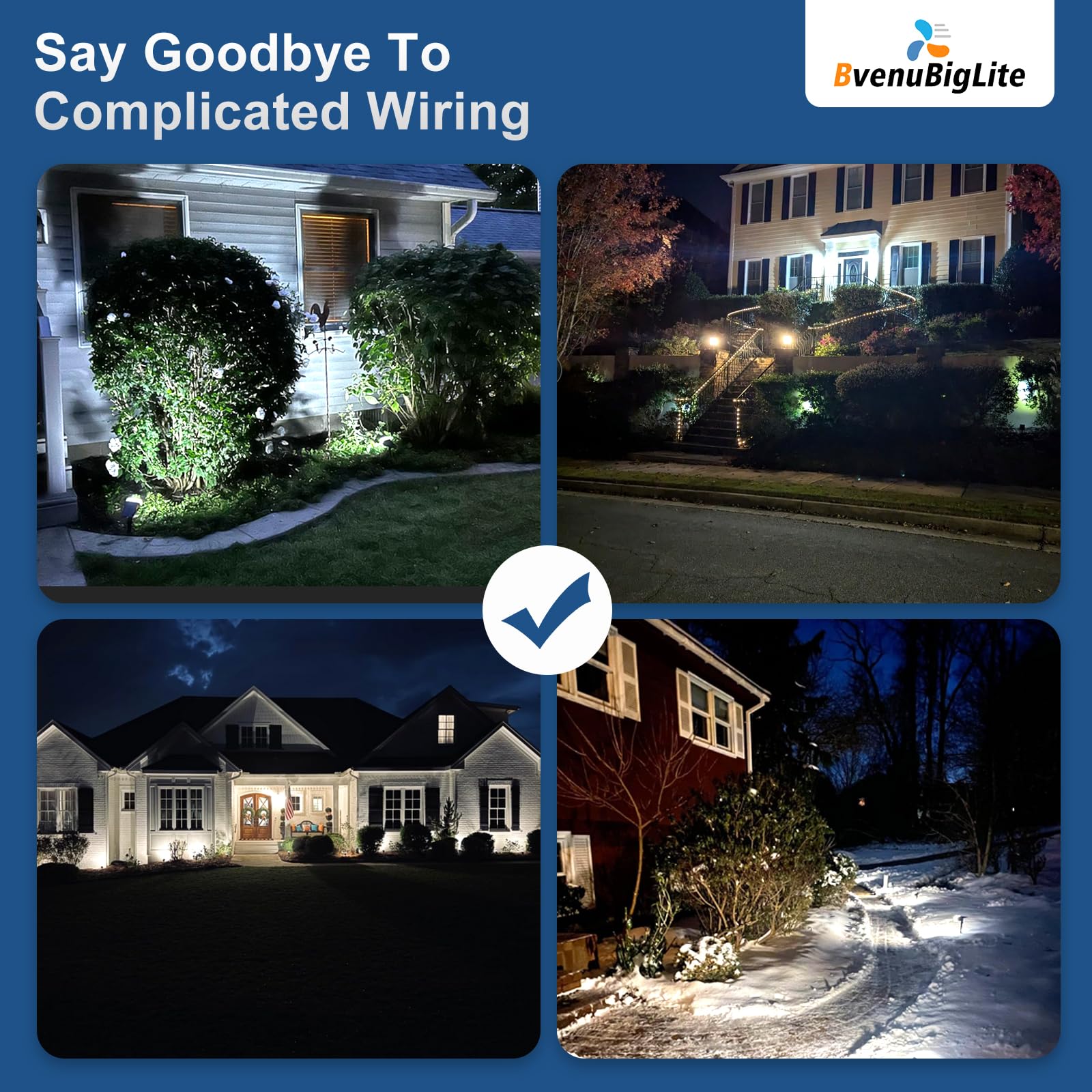 Bvenubiglite Solar Lights Outdoor Waterproof: Ip65 Led Spot Light Decorations For Garden Patios - 3 Lighting Modes Solar Powered For Yard - Halloween Christmas Lights Pathway Drive 2Pc White