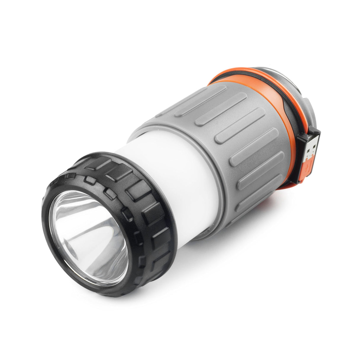 Wagan El4304 Led Camping Collapsible Lantern Usb Rechargeable 240Lm Flashlight Hanging Hooks Magnetic Base For Emergency Outdoor Hiking Home And Car