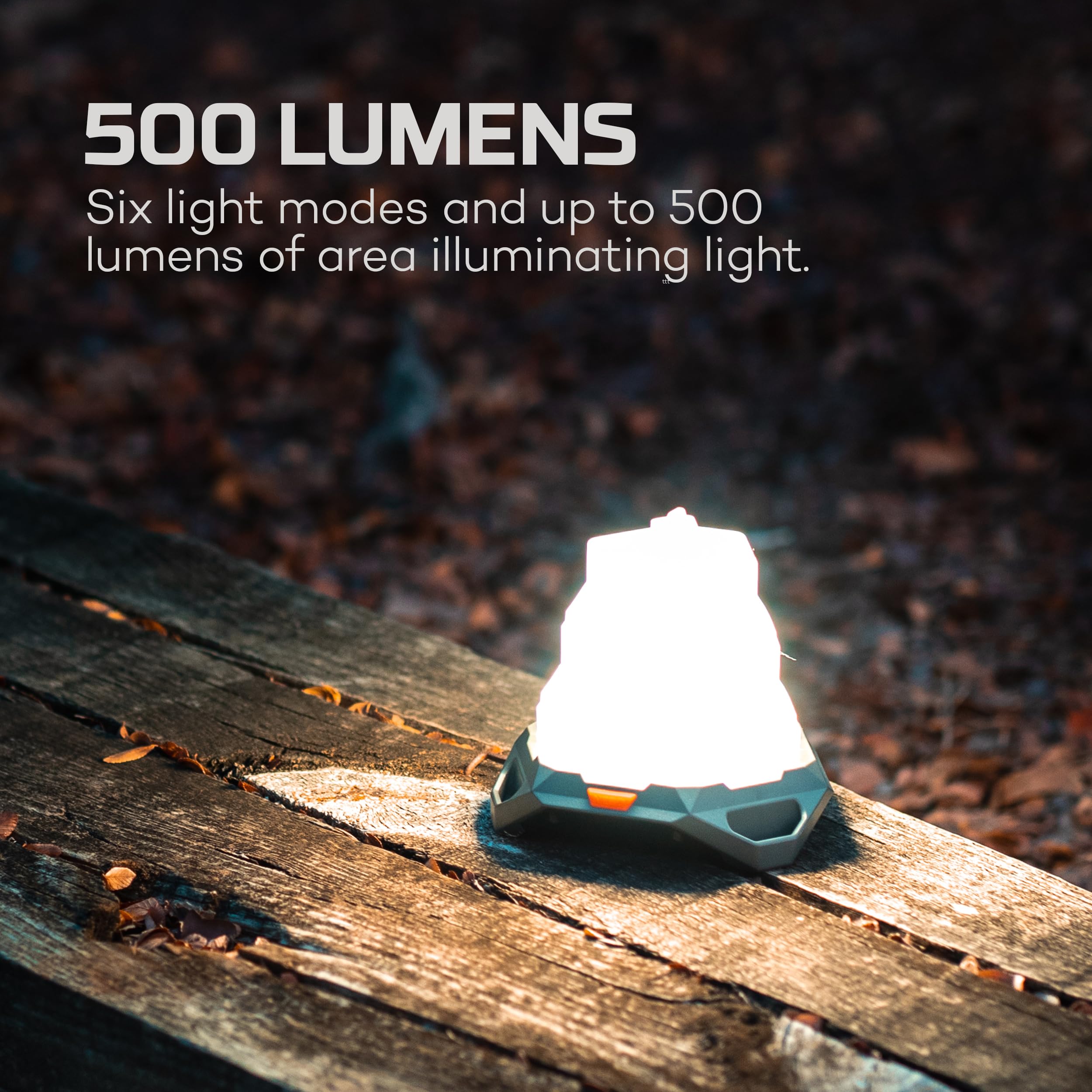 NEBO Galileo Air Collapsible Lantern, 6 Light Modes, Durable, Powerful Lantern with Hanging Hook for Camping and Outdoor Use, 50