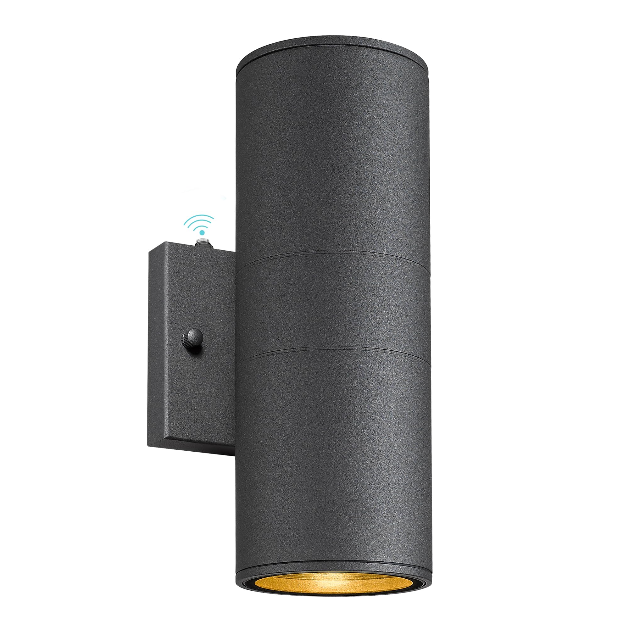 Ken & Ricky Outdoor Wall Light, Dusk to Dawn Sensor Exterior Light Fixture, Up and Down Wall Sconce with Photocell Sensor for Po