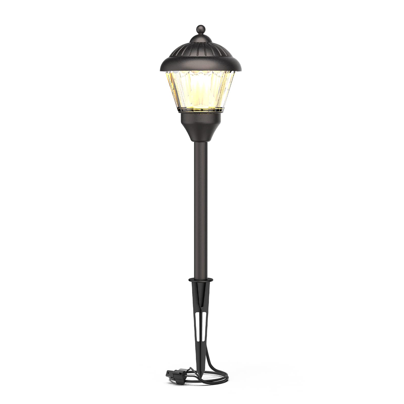 GOODSMANN Pathway Light - 1.5W LED, 100 Lumen, 3000K Warm White, Metal, Bronze, Model 9920-G115-01, Low Voltage