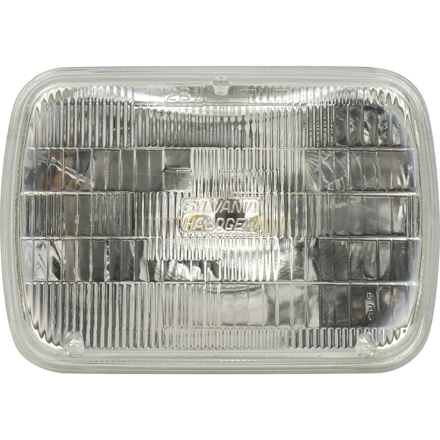 SYLVANIA H6054 Halogen Sealed Beam Headlight, 142x200, White, Contains 1 Bulb