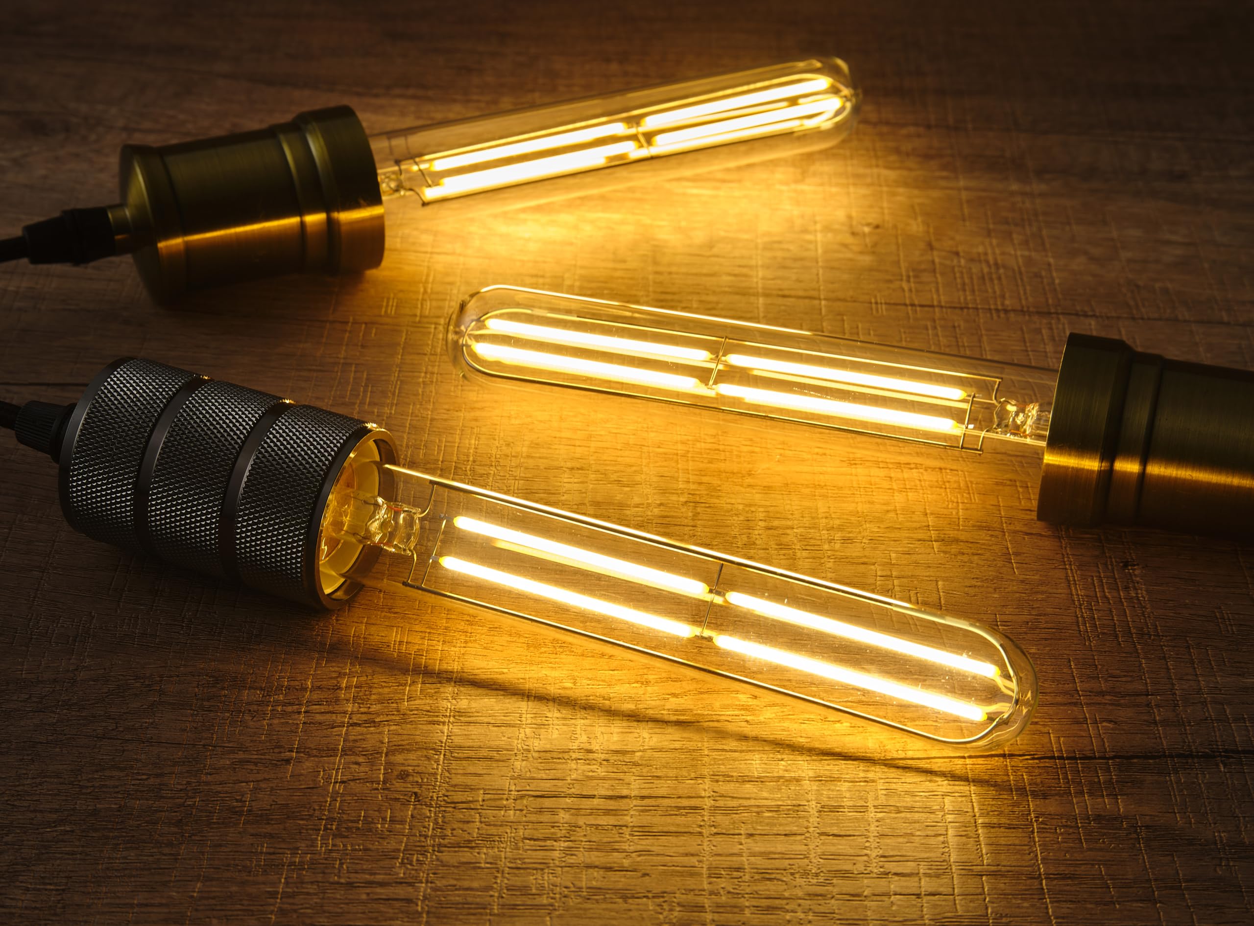 HOMOSUM 7.3 E26 LED Dimmable Bulb, 6W 60W Equivalent, Warm White 2700K, 600LM, T10 for Rustic