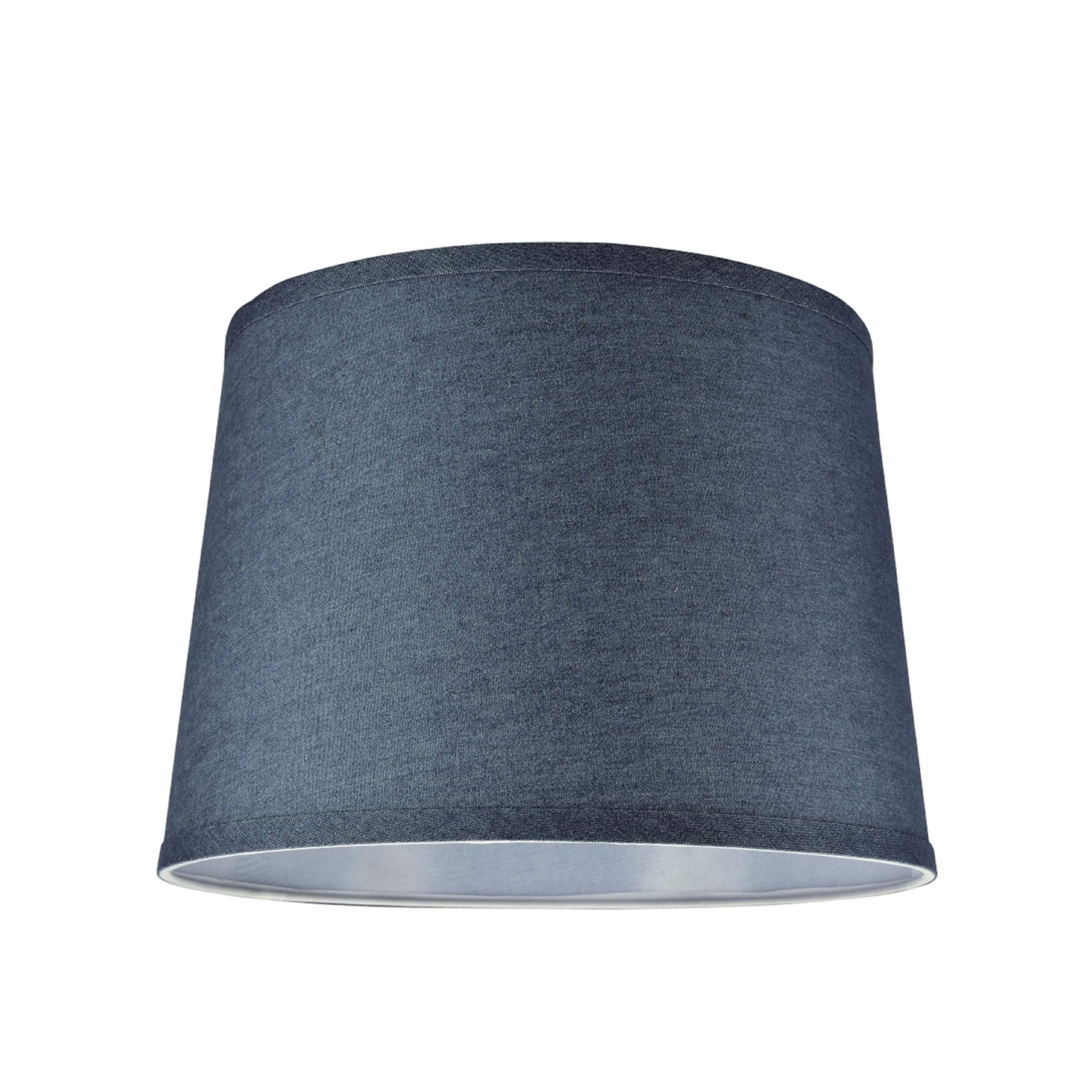 Aspen Creative 32306A Transitional Hardback Empire Shaped Spider Construction Lamp Shade in Washing Blue  12 Top x 14 Bottom x 10 Slant Height