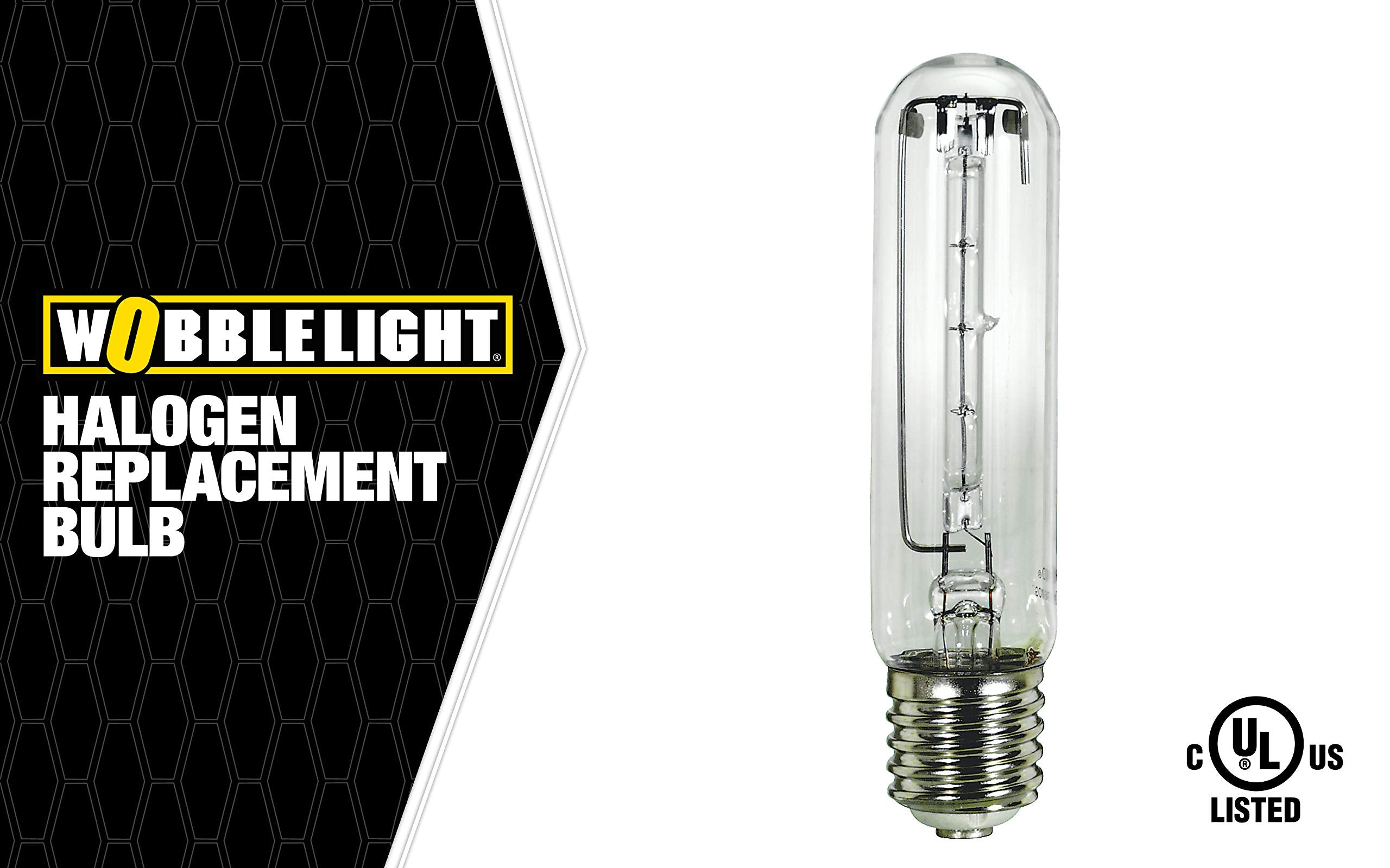 Wobble Light 500W Tungsten Replacement Halogen Bulb - White, One Size, Glass