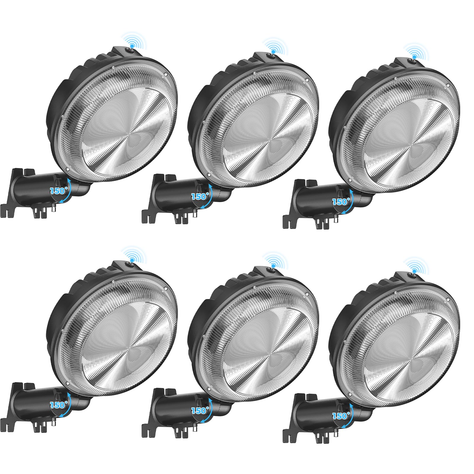 AIKVSXER LED Barn Lights 160W 24000LM Yard Area Light Dusk to Dawn Outdoor Lighting 6500K Security Flood Light IP66 Waterproof f