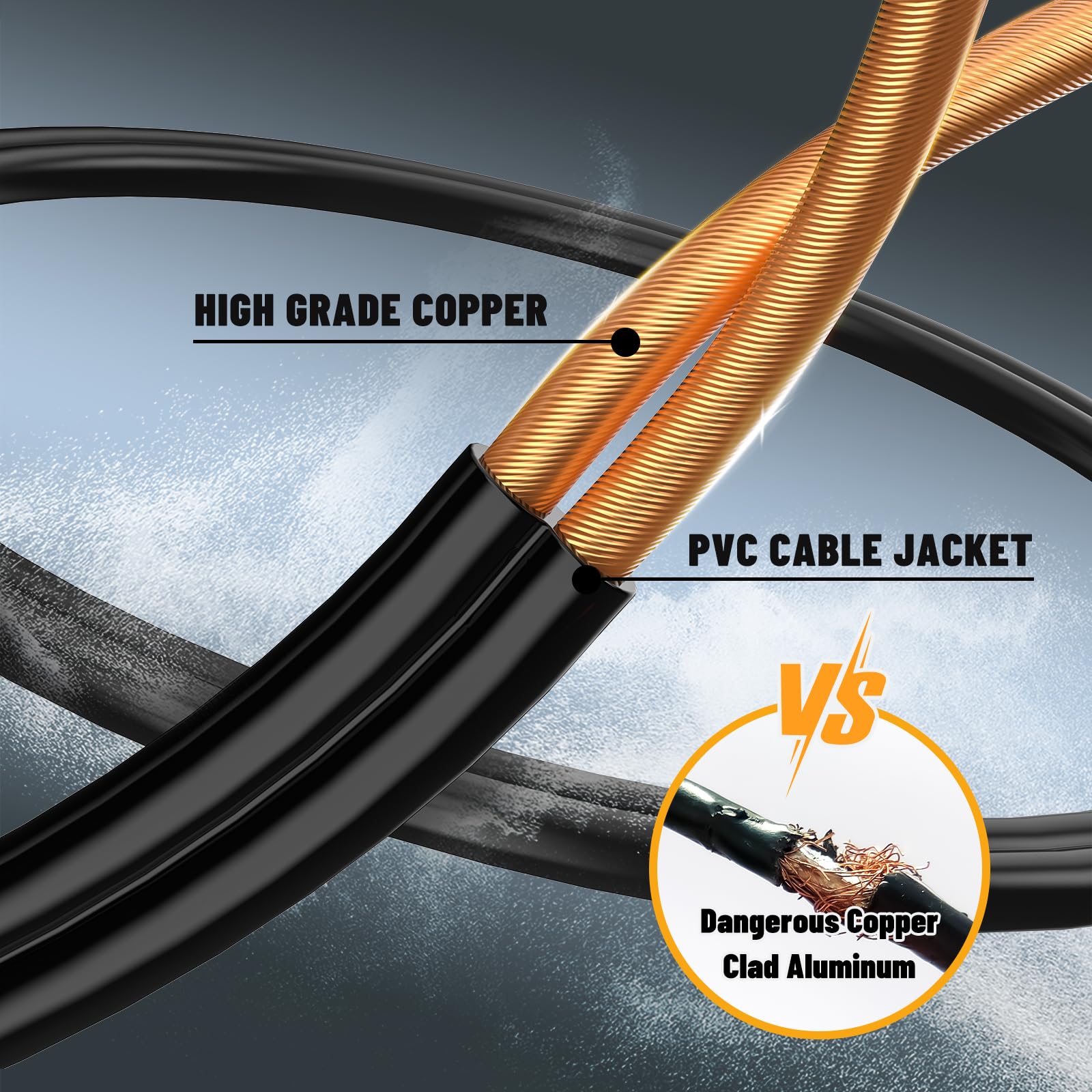 Oviviam 100+10Ft Led Outdoor String Lights, Patio Deck Lights With 50+4 Shatterproof St38 Edison Bulbs, Dimmable Warm White Wate