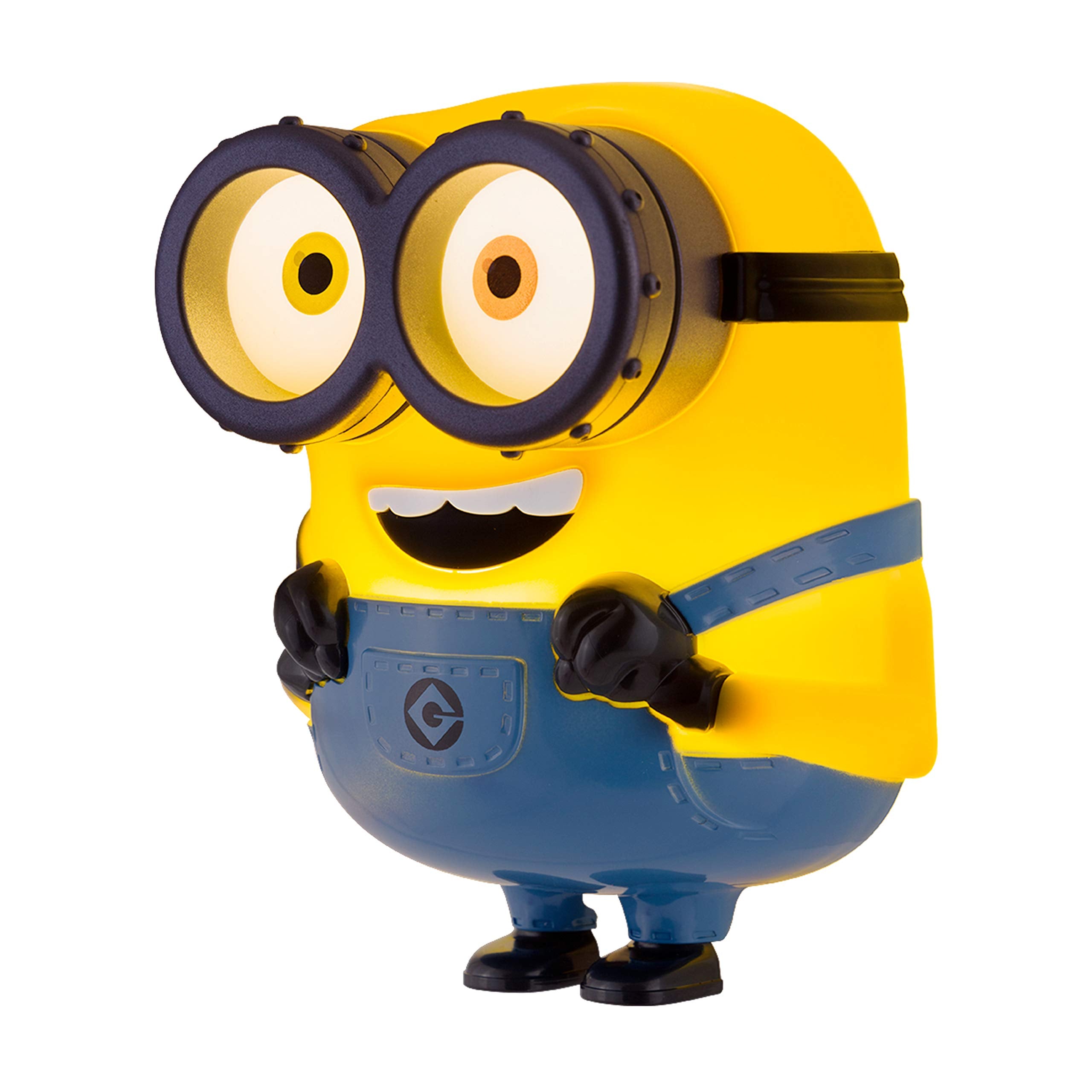 Minions LED Night Light, Plug-in, Dusk to Dawn, UL-Listed, Model 43742, Bob Night Light, Ideal for Kids Bedroom and Nursery