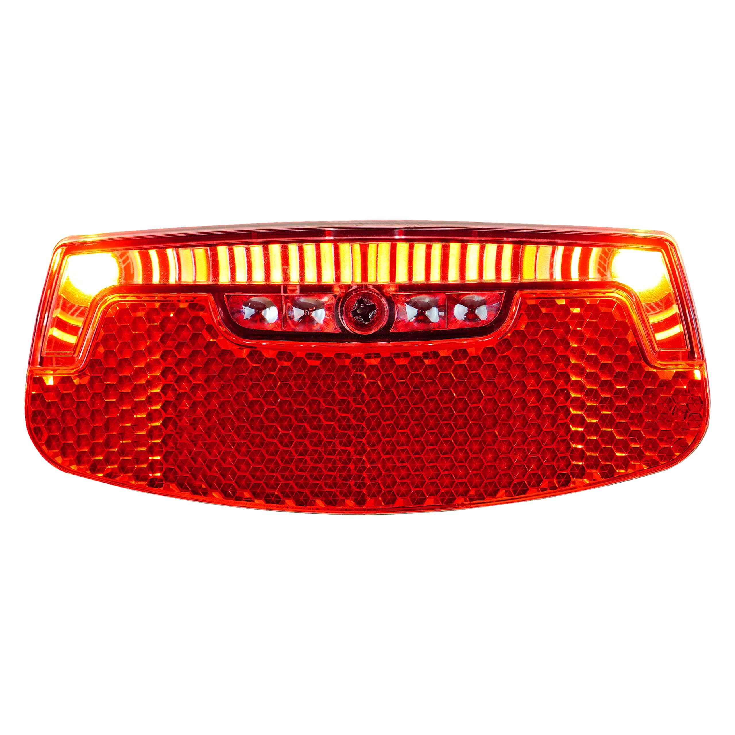 BV Bike Taillights  Rear Light  Carrier Light  LED  Bicycle Lights for Night Riding  Easy to Install for Cycling Safety Lights