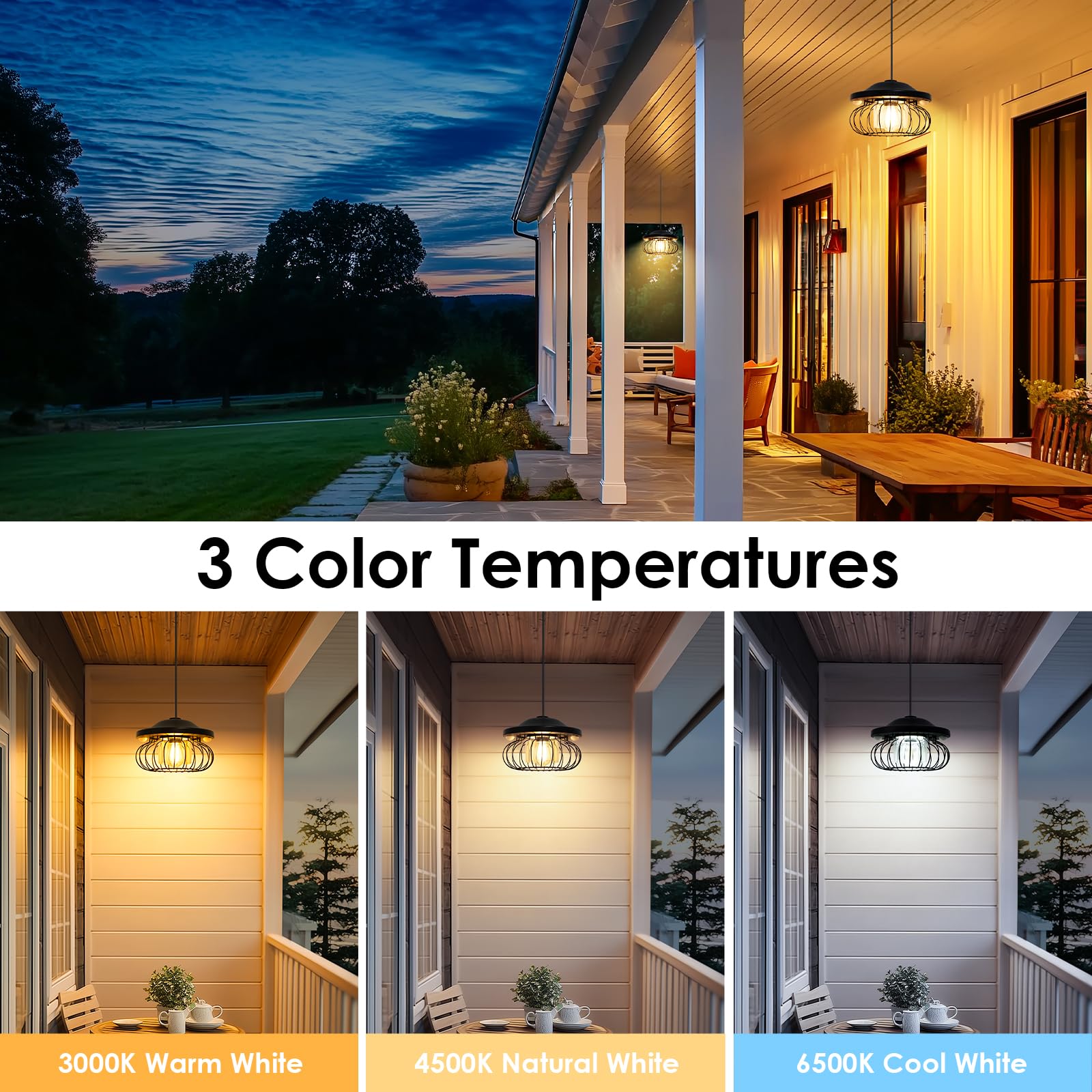 ropelux Solar Shed Light 3000LM, 5 Modes, Dual Motion Sensor, Remote, Black, Model SD04USRP1, 2 Pack for Indoor/Outdoor Use