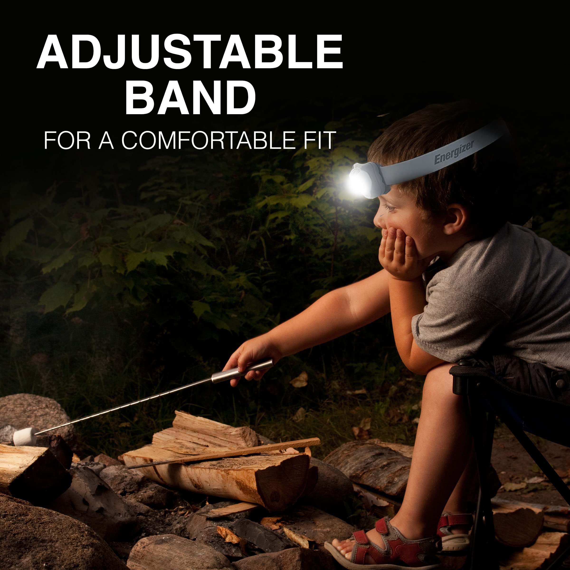 Energizer Led Headlamp Pro (2-Pack), Ipx4 Water Resistant Headlamps, High-Performance Head Light For Outdoors, Camping, Running, Storm, Survival Led Light For Emergencies (Batteries Included)