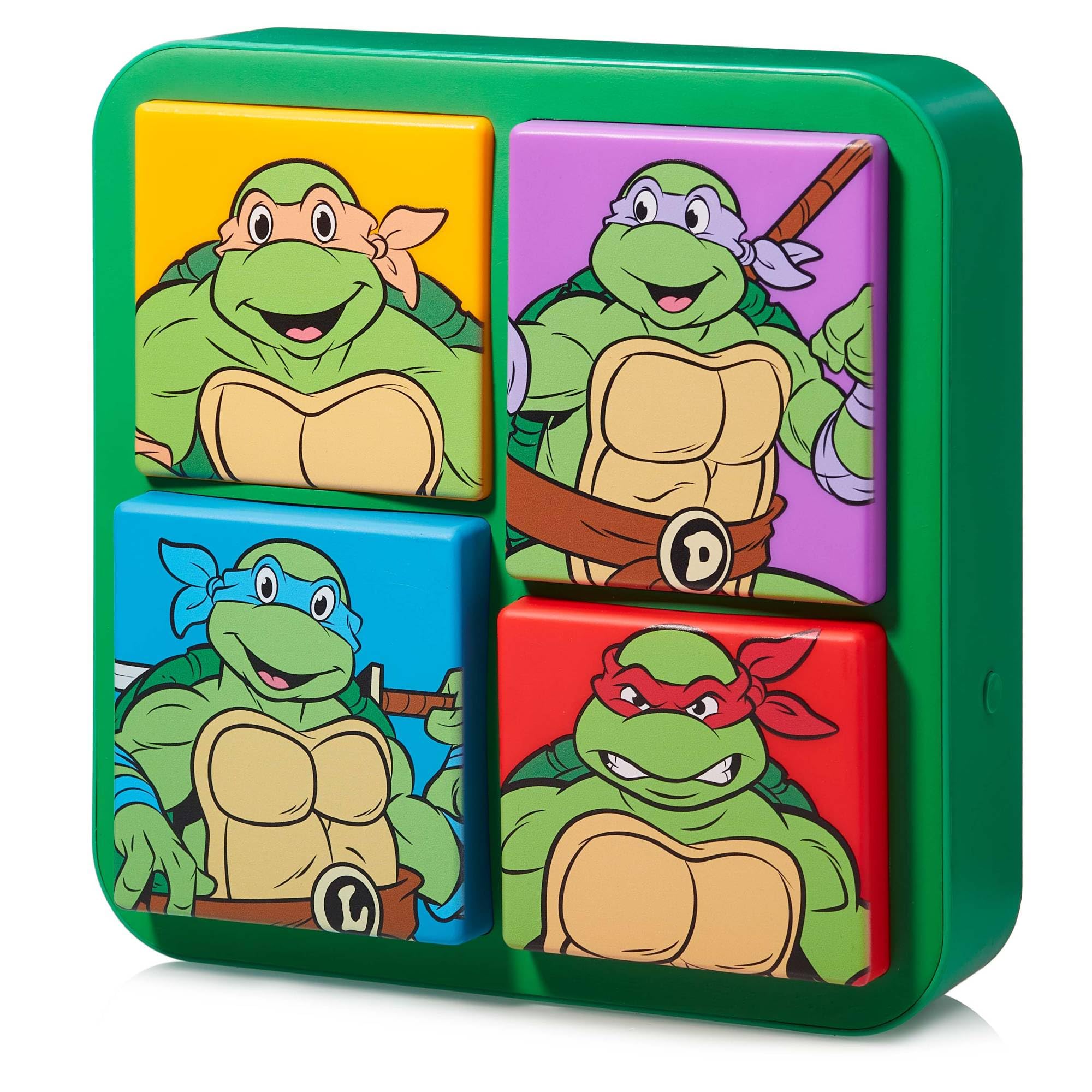 Numskull Official TMNT 3D Logo Desk Lamp Wall Light for Bedroom, Office, Home, Study, Work - Official Teenage Mutant Ninja Turtl