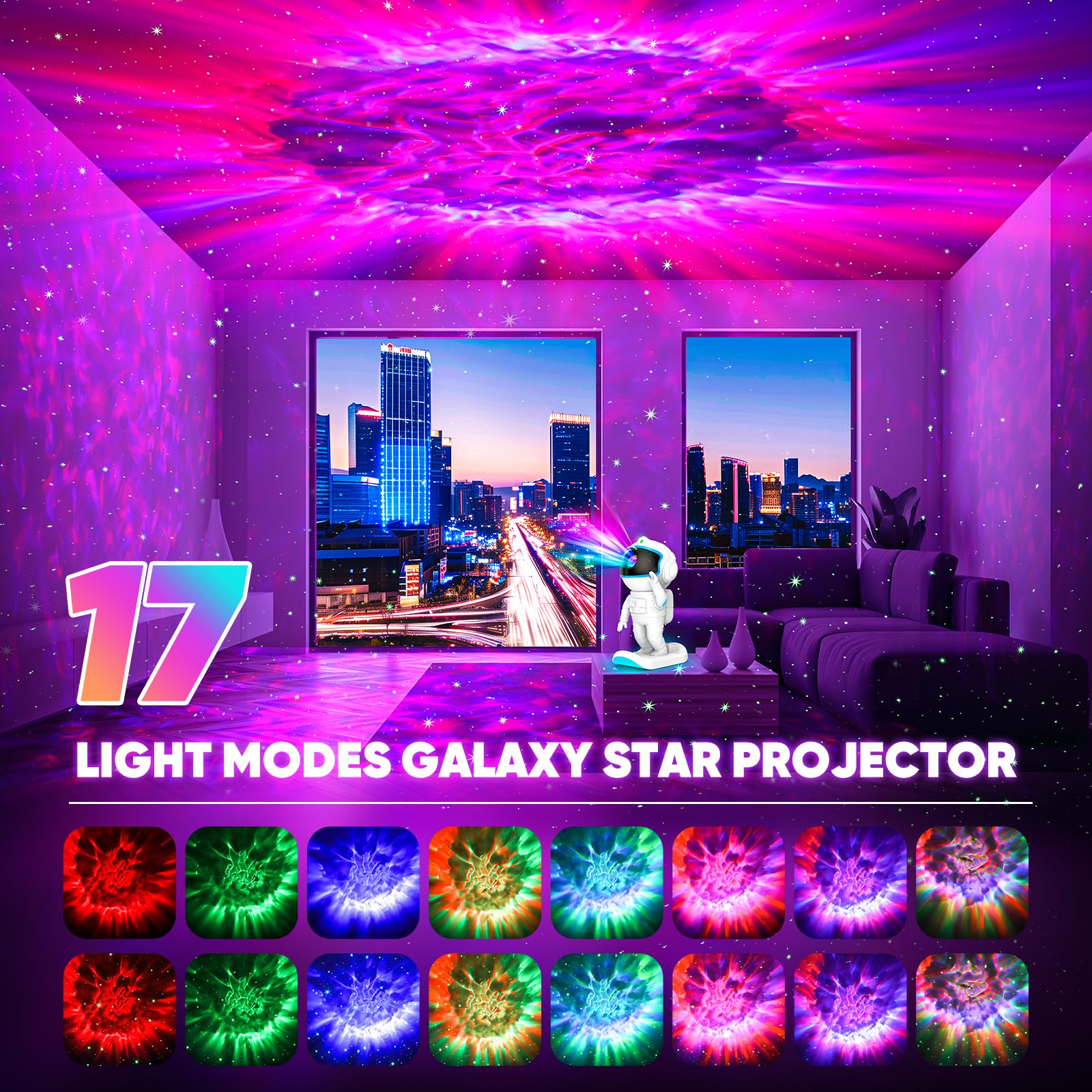 Astronaut Galaxy Projector, Star Projector, Galaxy Night Light With Timer And Remote Control, Gifts For Adults, Teens, Christmas
