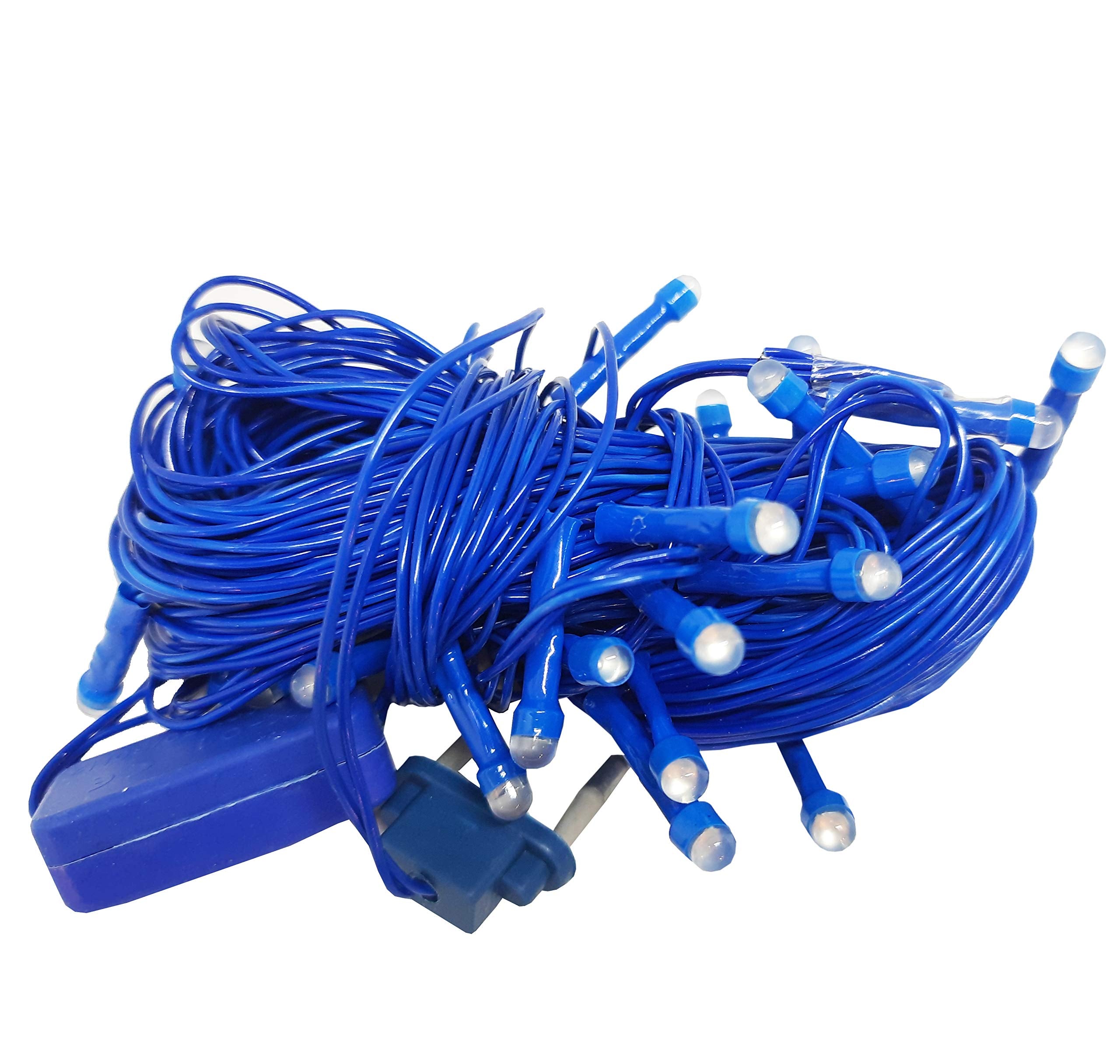 ascension  Blue Colour Pixel String Decoration Lights of 12 Meter 28 Serial Bulbs Decoration Lighting for Diwali Christmas Navra