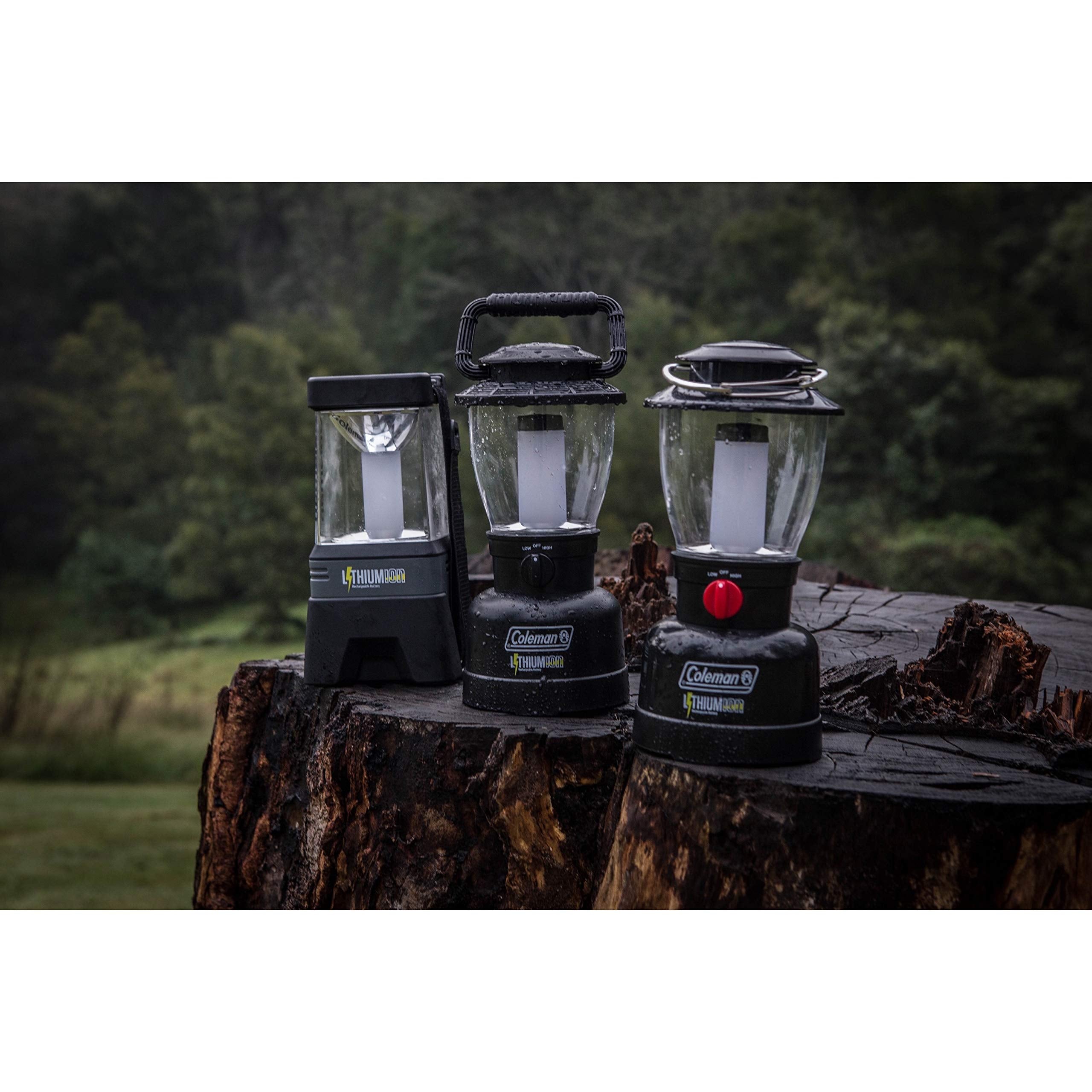 Coleman Rugged Rechargeable 700L LED Lantern, Water & Impact-Resistant, USB Charging Port, One Size, Multicolor, Model 1379631