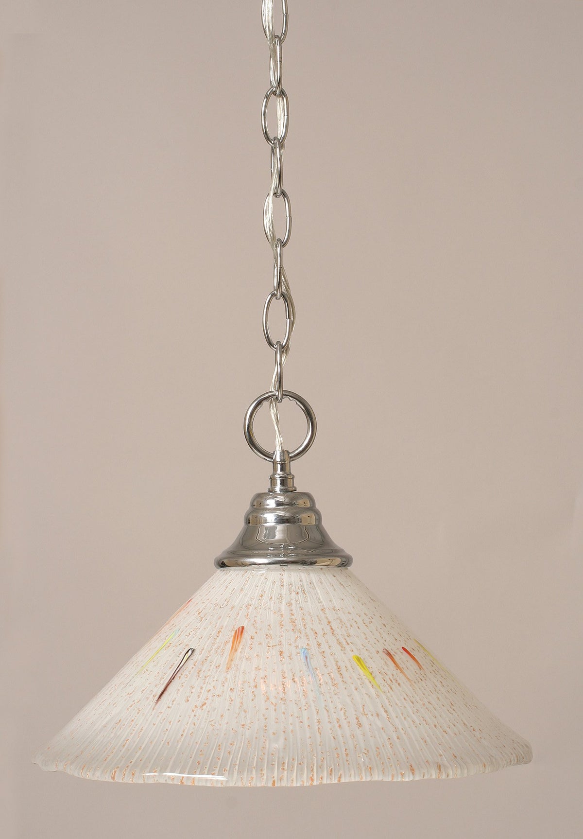 Toltec Lighting 1 Light Pendant In Chrome (10-Ch-701)