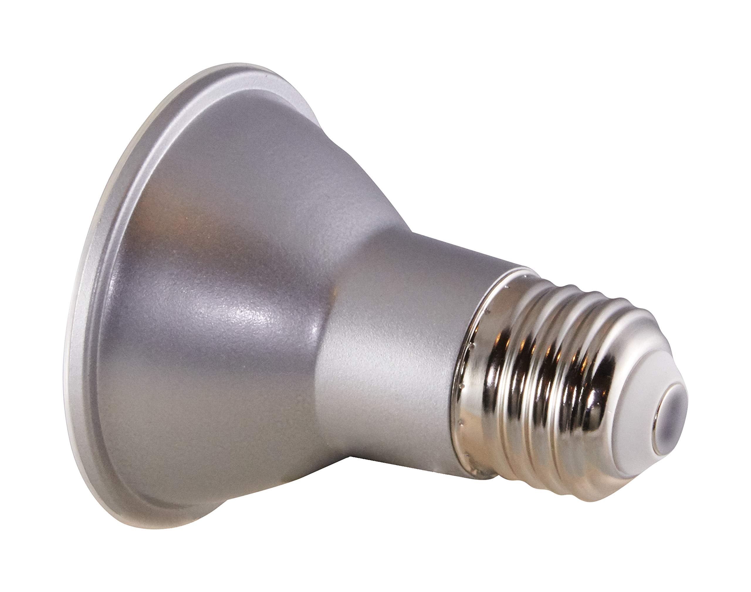 Satco PAR20 LED Light Bulb, 6.5 Watt, 120 Volt, 4000K Cool White, 520 Lumen, E26 Medium Base, Model SAT_S29408