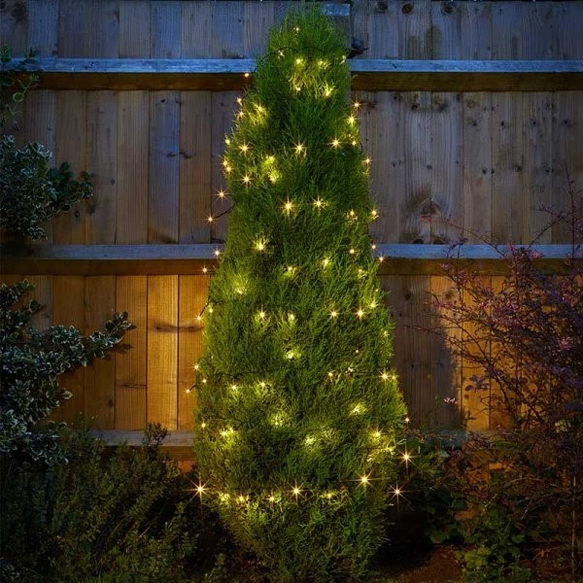 Dazzle Bright 20 Ft Battery Operated Fairy Lights, 60 Led Warm White Waterproof String Lights For Indoor Outdoor Decor