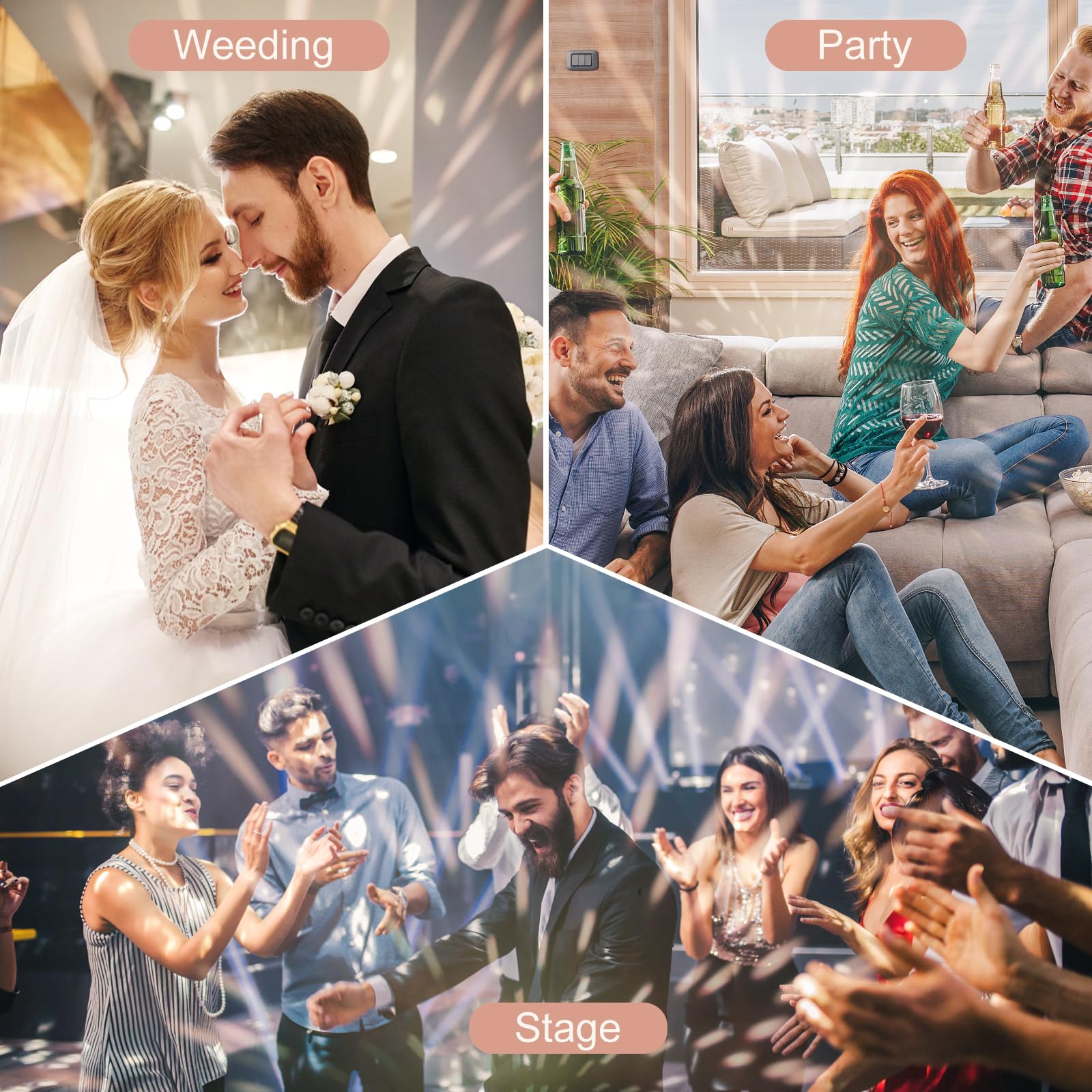 Yeehlmer Creative Mushroom Disco Ball For Party Table Decor Mirror Retro Handmade Disco Ball Mushroom Shape Home Art Decorations Bar Ornamentsrose Gold  S(5.9)