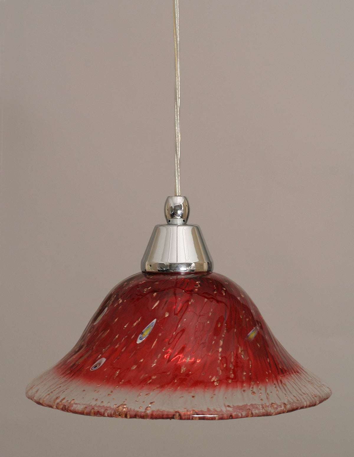 Toltec Lighting 1 Light Mini Pendant In Chrome (22-Ch-736)