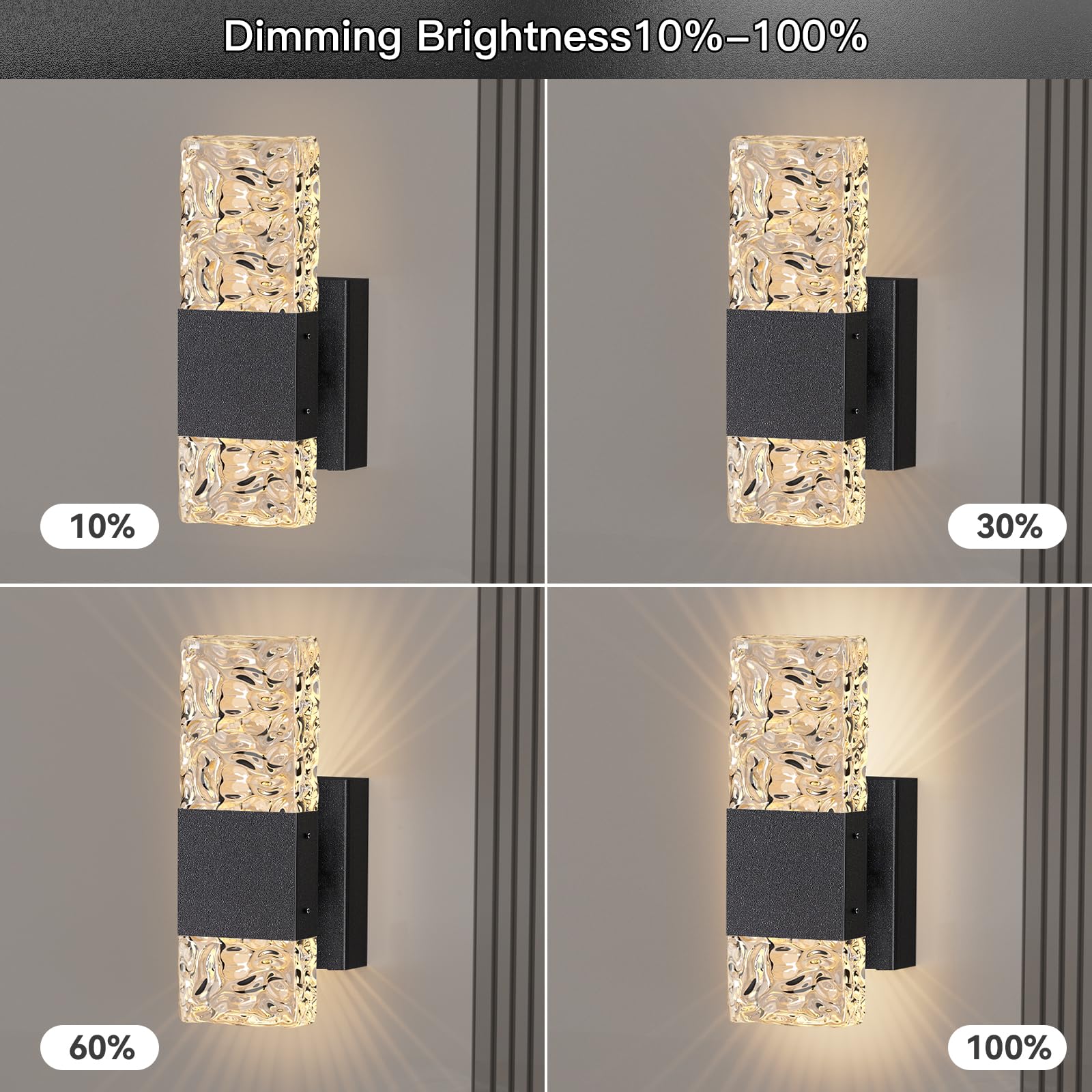 Camuucci Battery Operated Wall Sconce Rechargeable Battery Powered 12000Mah Wall Light Indoor Not Hardwired Remote Control Dimma