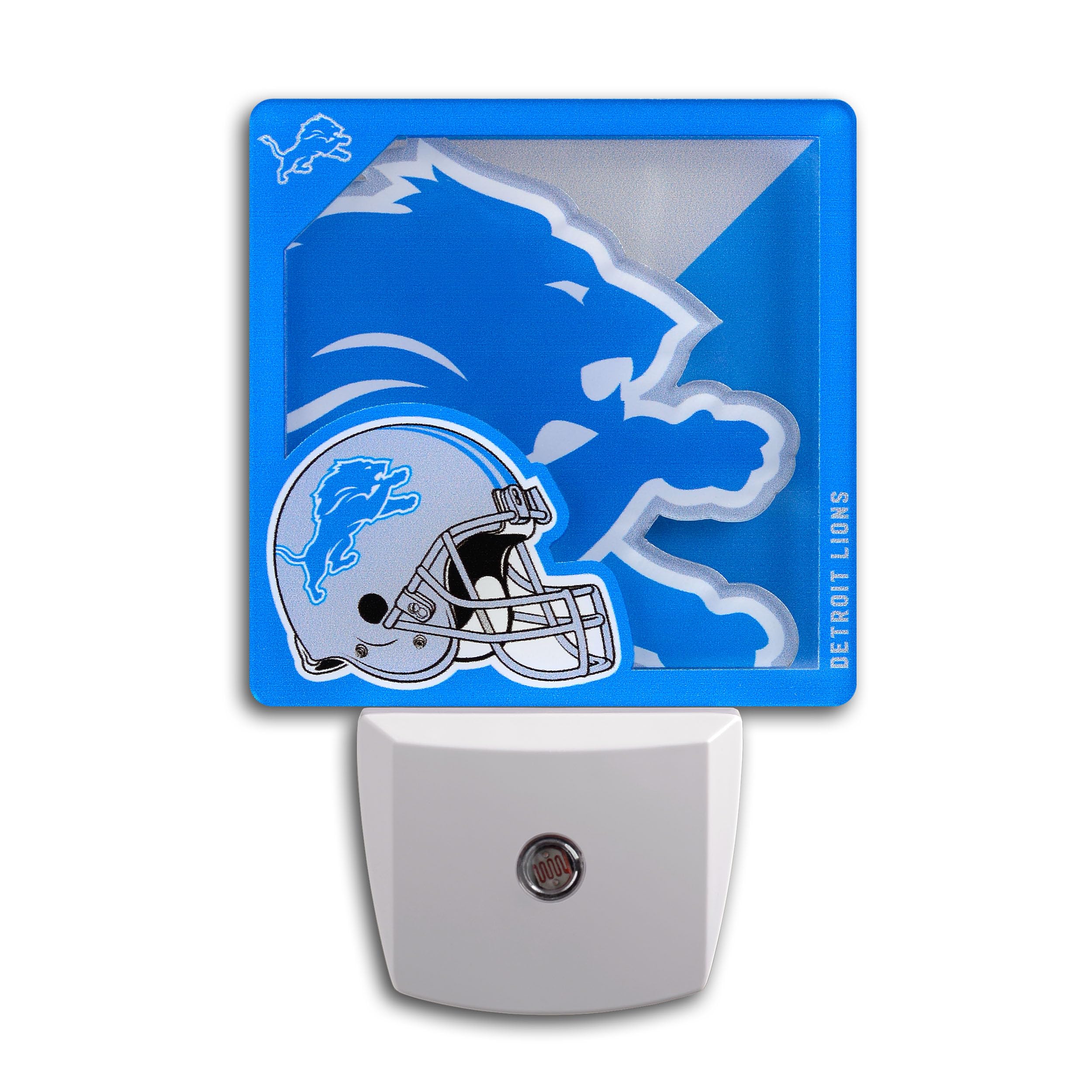 YouTheFan NFL Detroit Lions Logo Series Nite Light