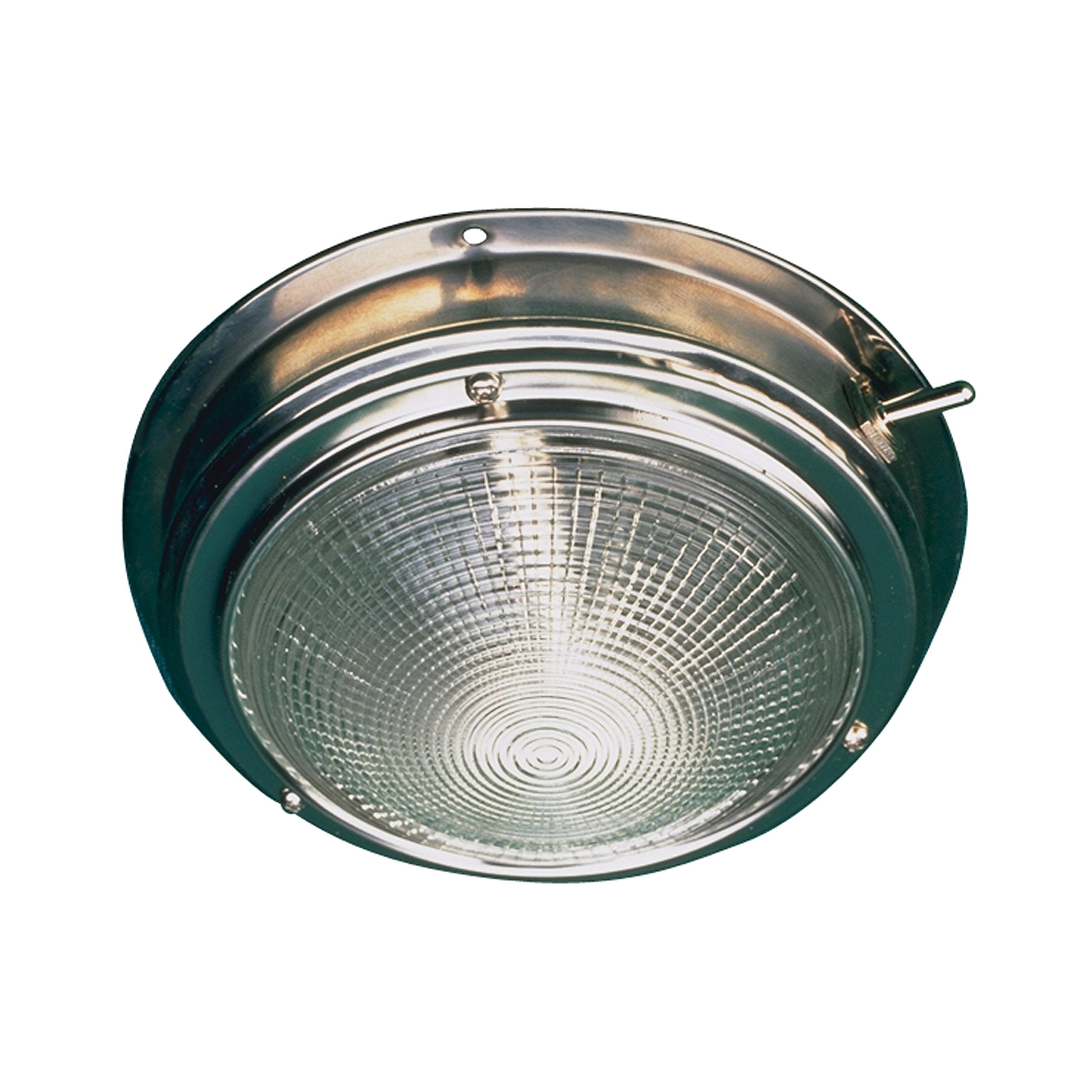 SEA DOG Stainless Steel Dome Light, 5-Inch Lens, Model 400200-1, One Size, Plastic Material