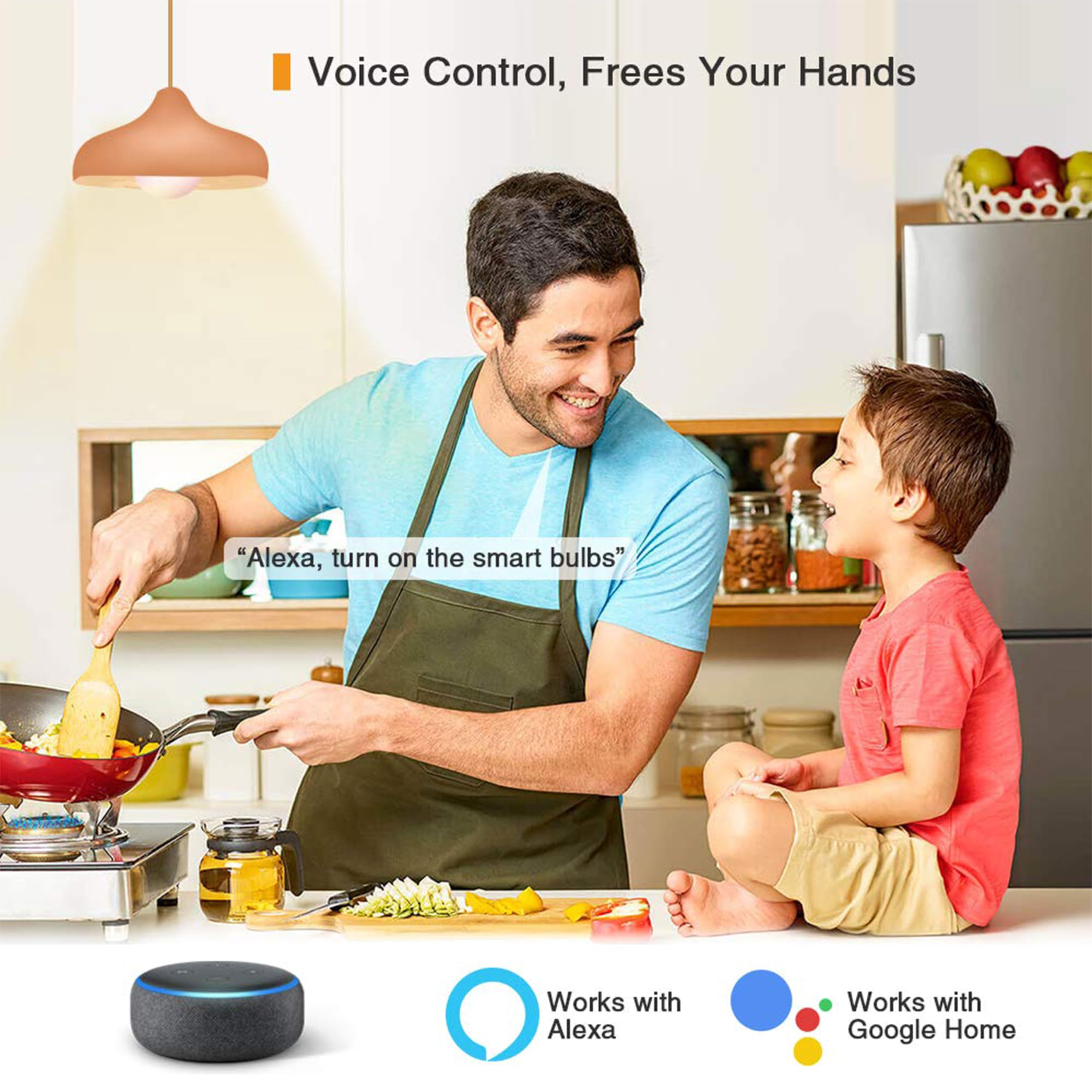 Supersonic Sc-846Sb Smart Led Bulb With Wifi And Alexa Enabled, Wifi, App Control, 16 Million Colors, 806 Lumen, Scheduling, Mul