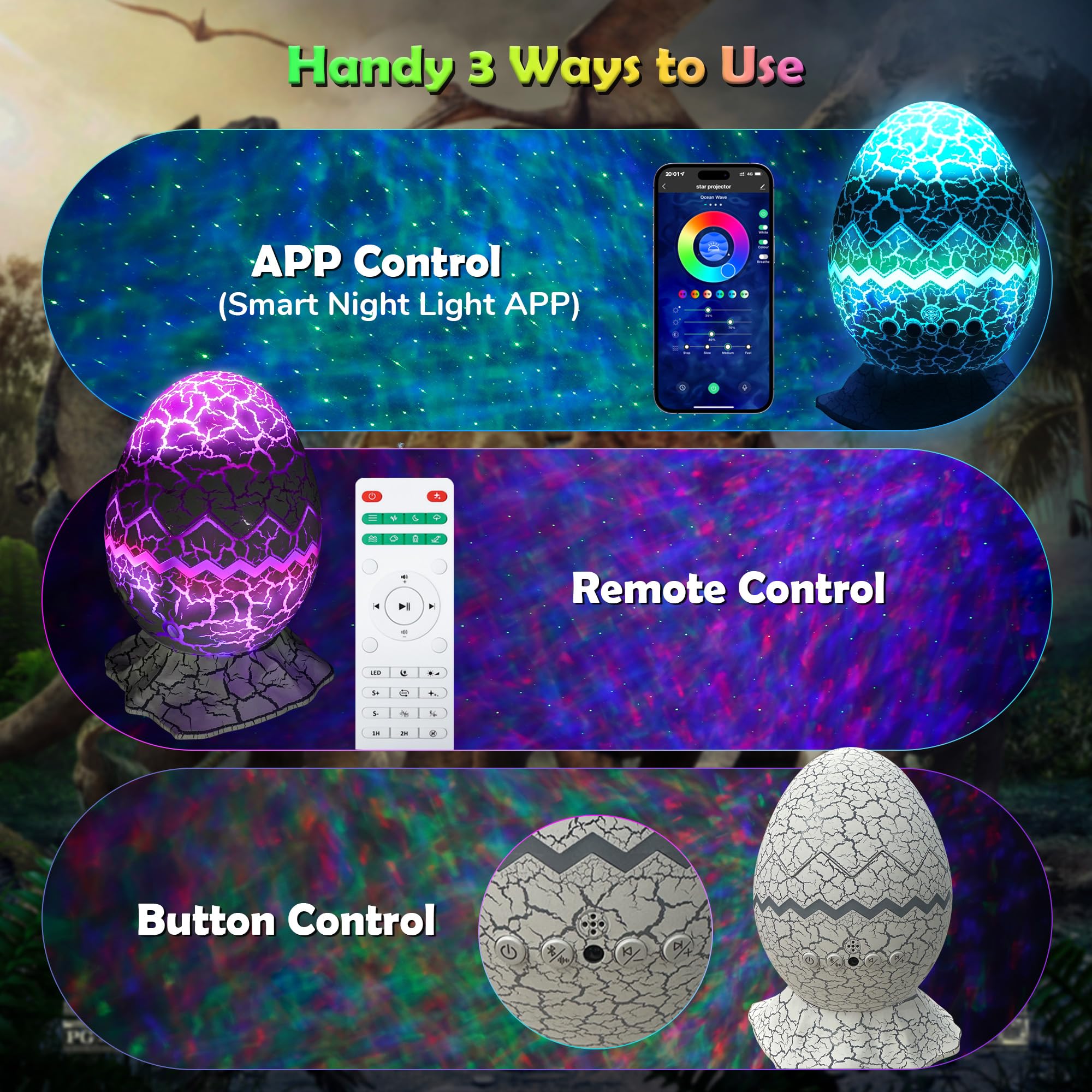 Star Projector Night Light, Galaxy Projector For Bedroom, 15 Color Mode Built-In 8 White Noise, And Bluetooth 5.1 Speaker, Remot