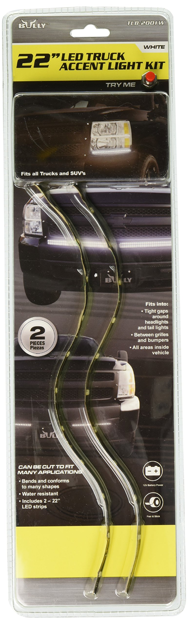 Bully Tlb-2001W Led Kit (White 22&quot; Truck - 2 Piece)