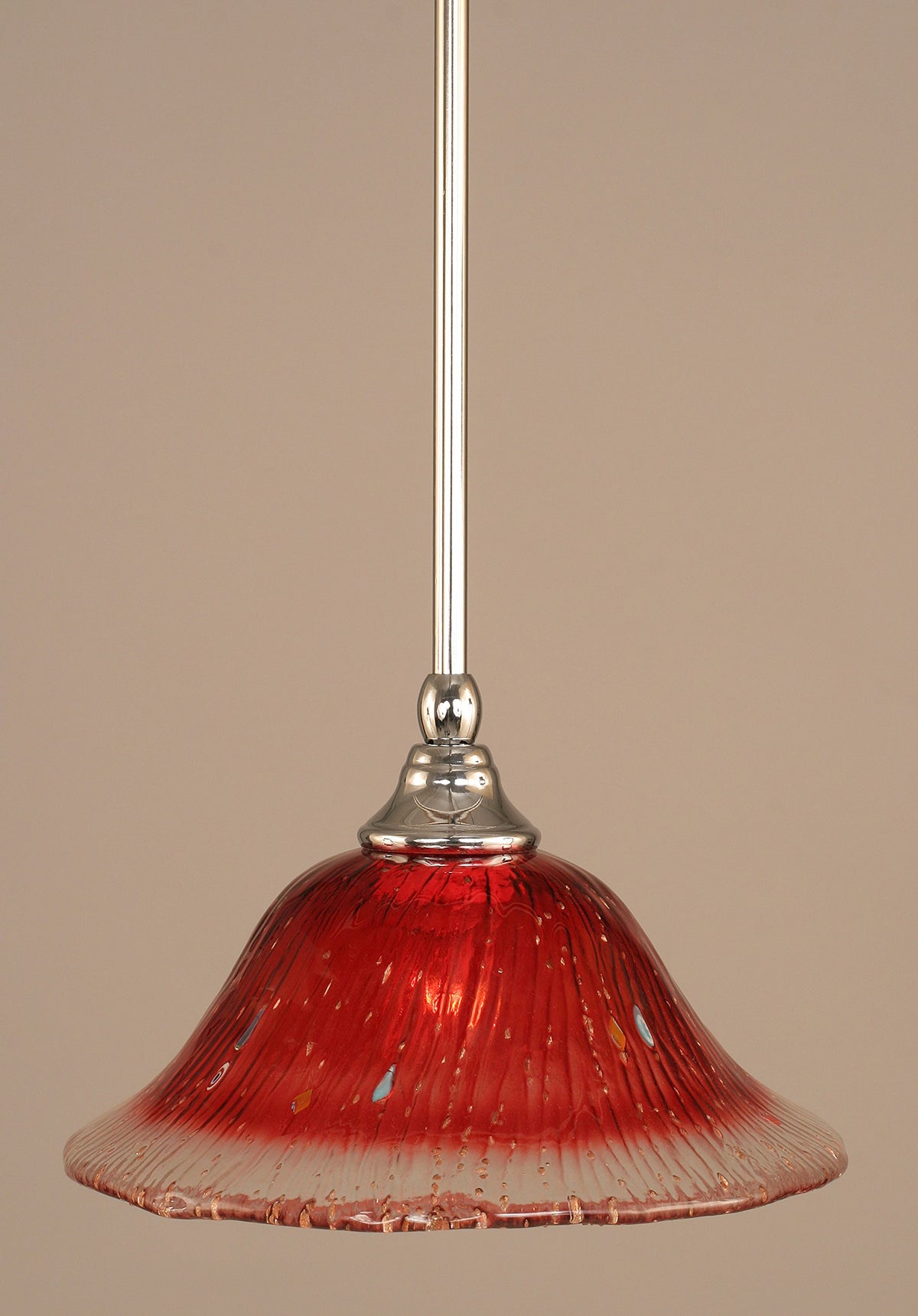 Toltec Lighting 1 Light Mini Pendant In Chrome (23-Ch-736)